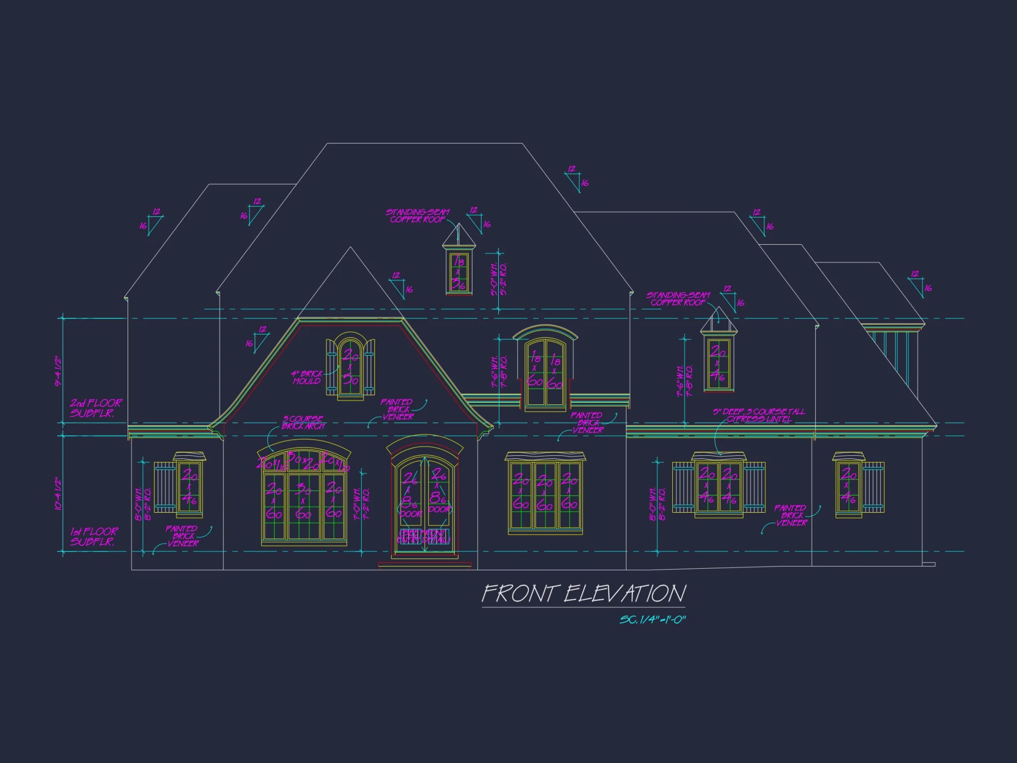 Luxurious house Plan with CAD Architecture Designs