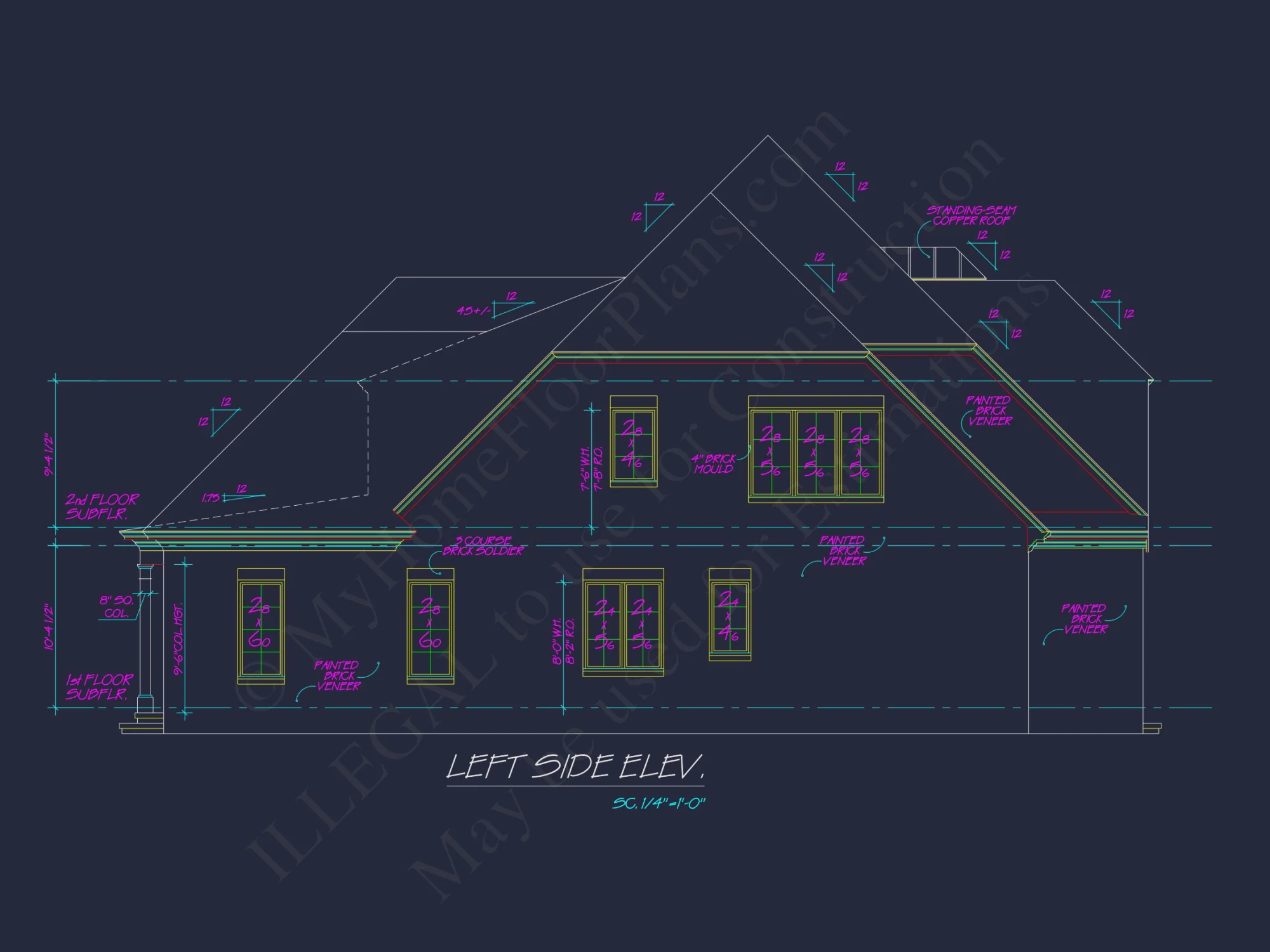 Luxurious house Plan with CAD Architecture Designs