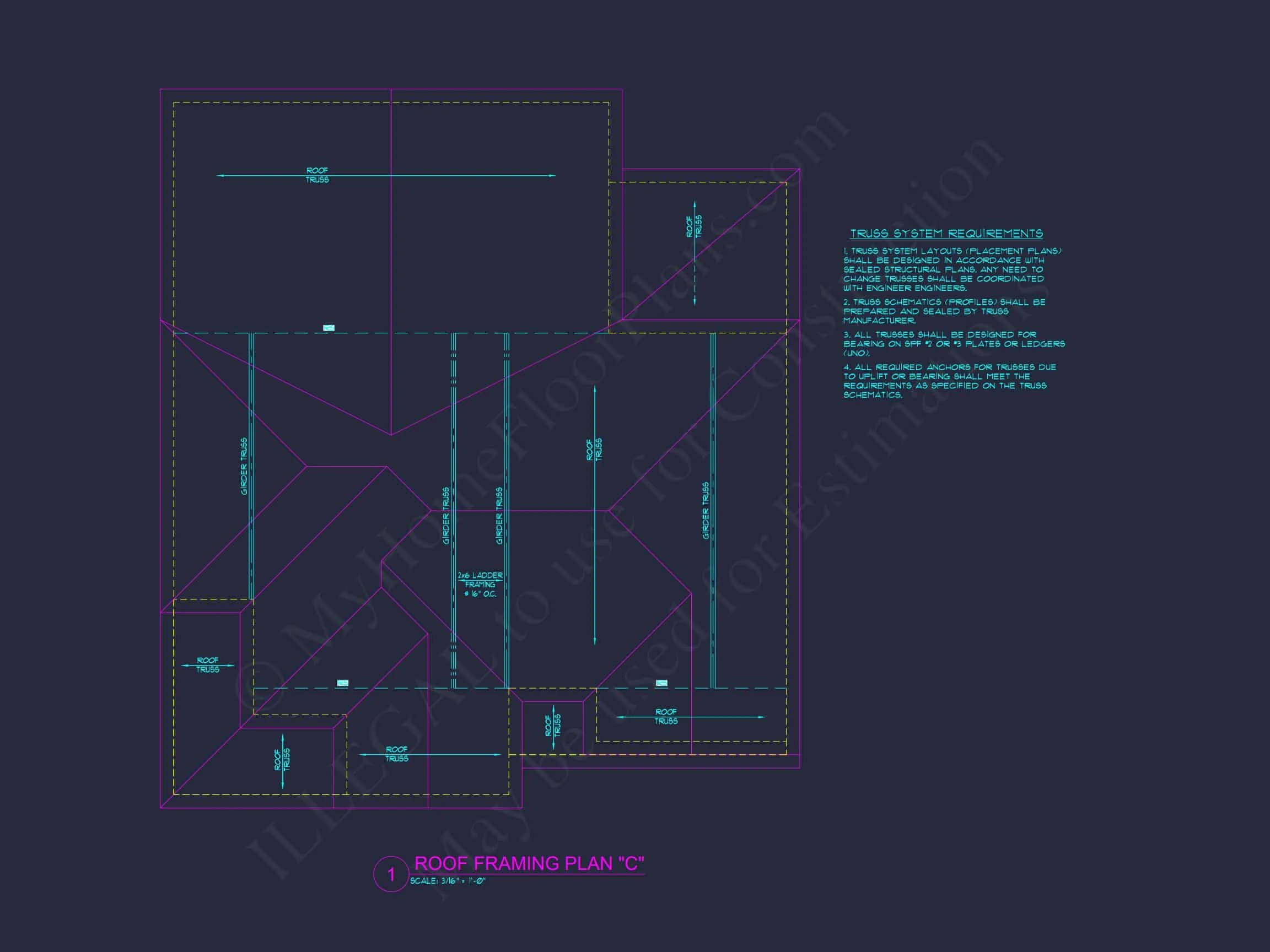 11-1417 HOUSE PLAN - Craftsman House Plan: Floor Plan, CAD, & Architectural Designs 29 Craftsman house Plan: Floor Plan, CAD, & Architectural Designs