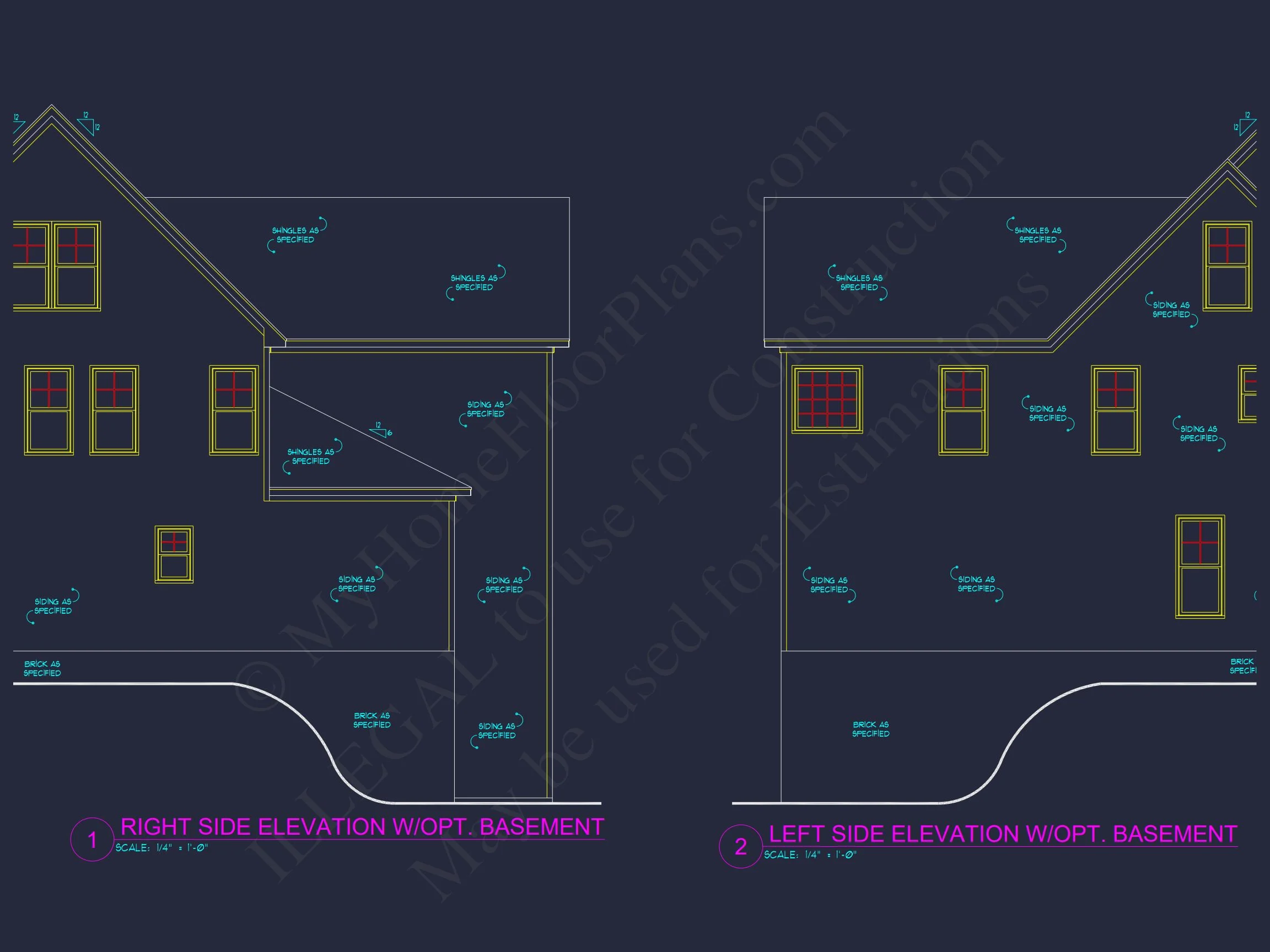 11-1417 HOUSE PLAN - Craftsman House Plan: Floor Plan, CAD, & Architectural Designs 10 Craftsman house Plan: Floor Plan, CAD, & Architectural Designs