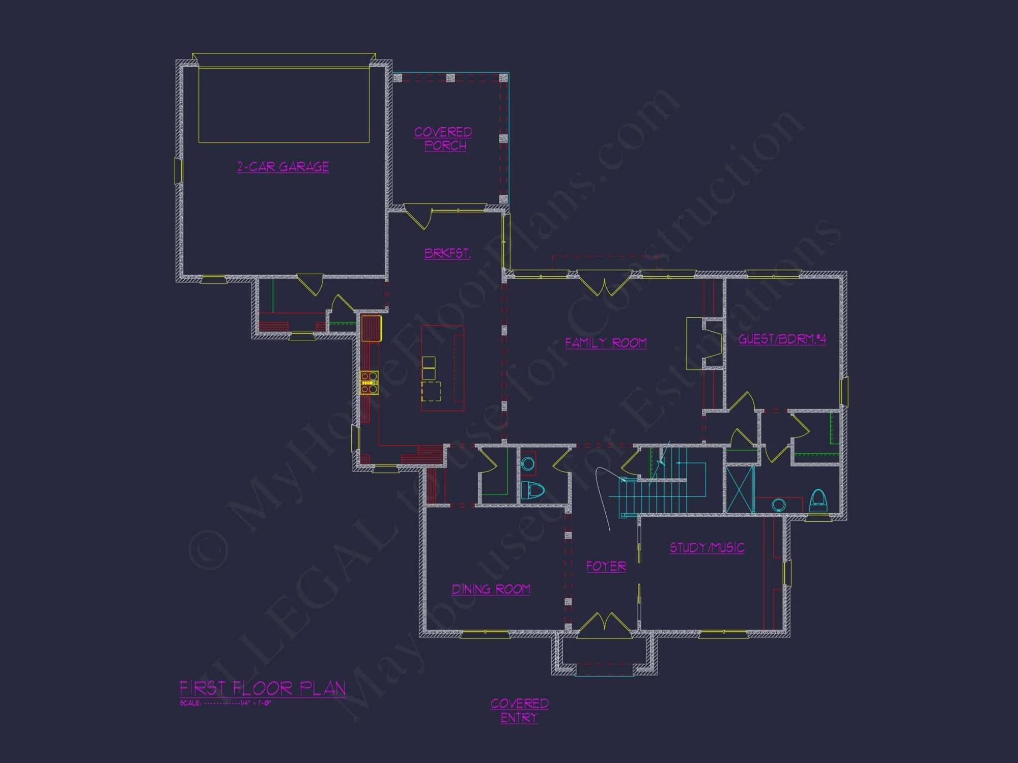 Elegant house Plan with Detailed Floor Plan, CAD Blueprints, and French Country Designs