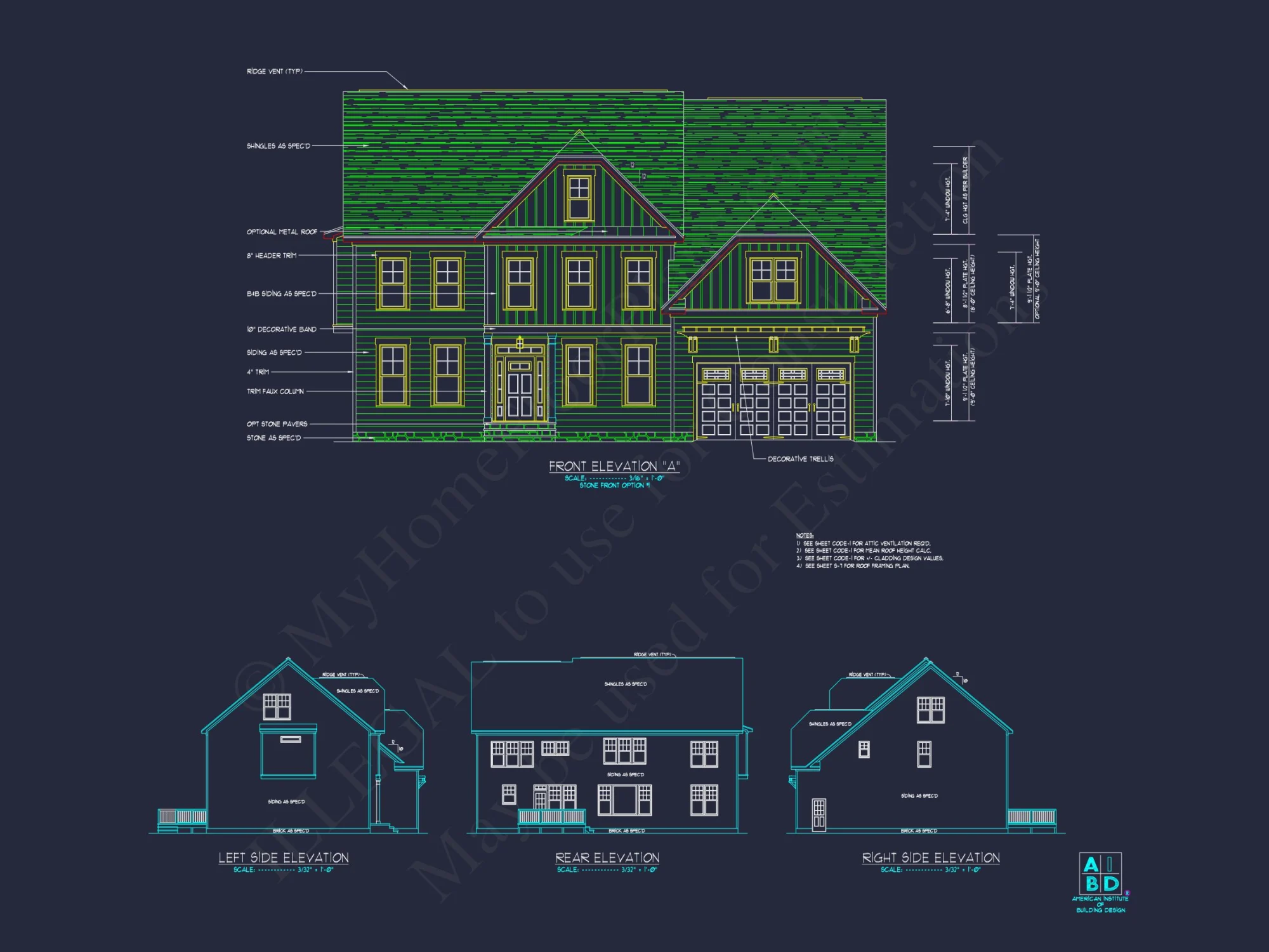 Versatile house Plans with CAD, Architecture, and Floor Designs