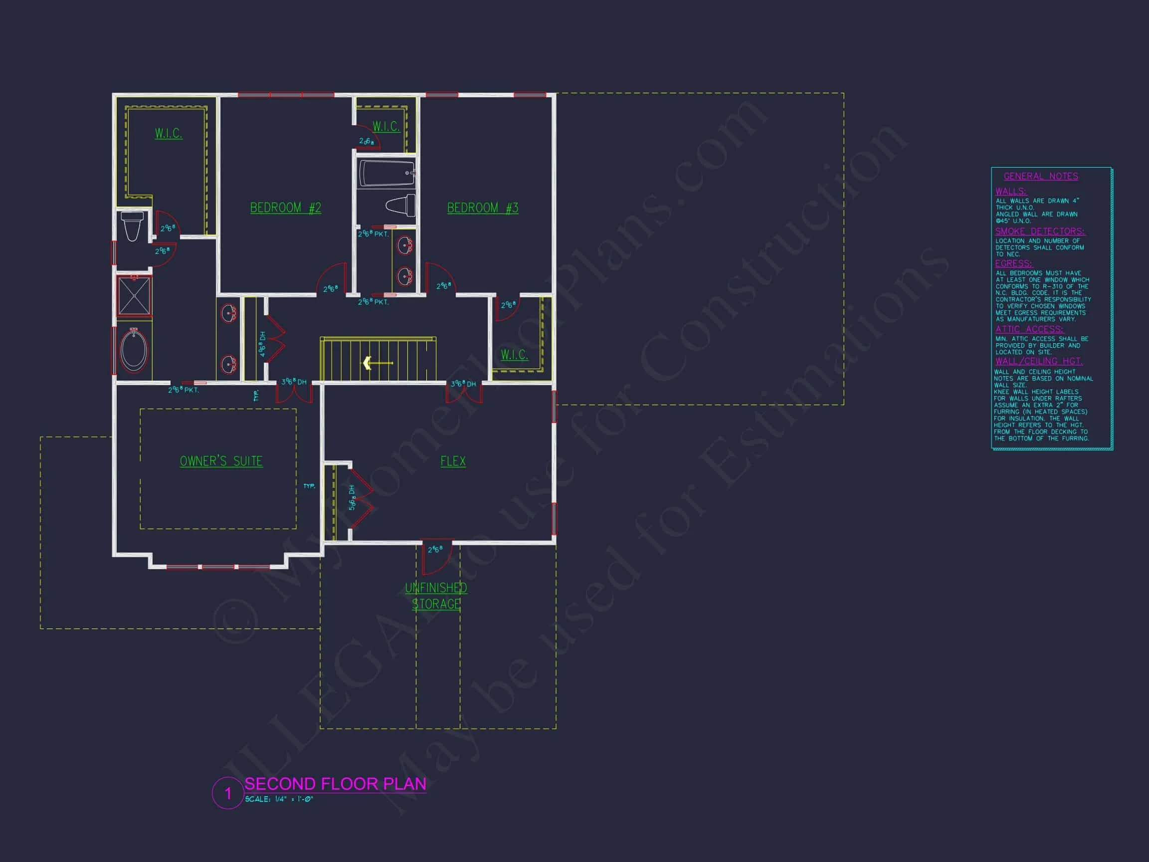 10-1773 HOUSE PLAN - Modern Craftsman House Floor Plan: Detailed CAD & Blueprint Designs 8 Modern Craftsman house Floor Plan: Detailed CAD & Blueprint Designs
