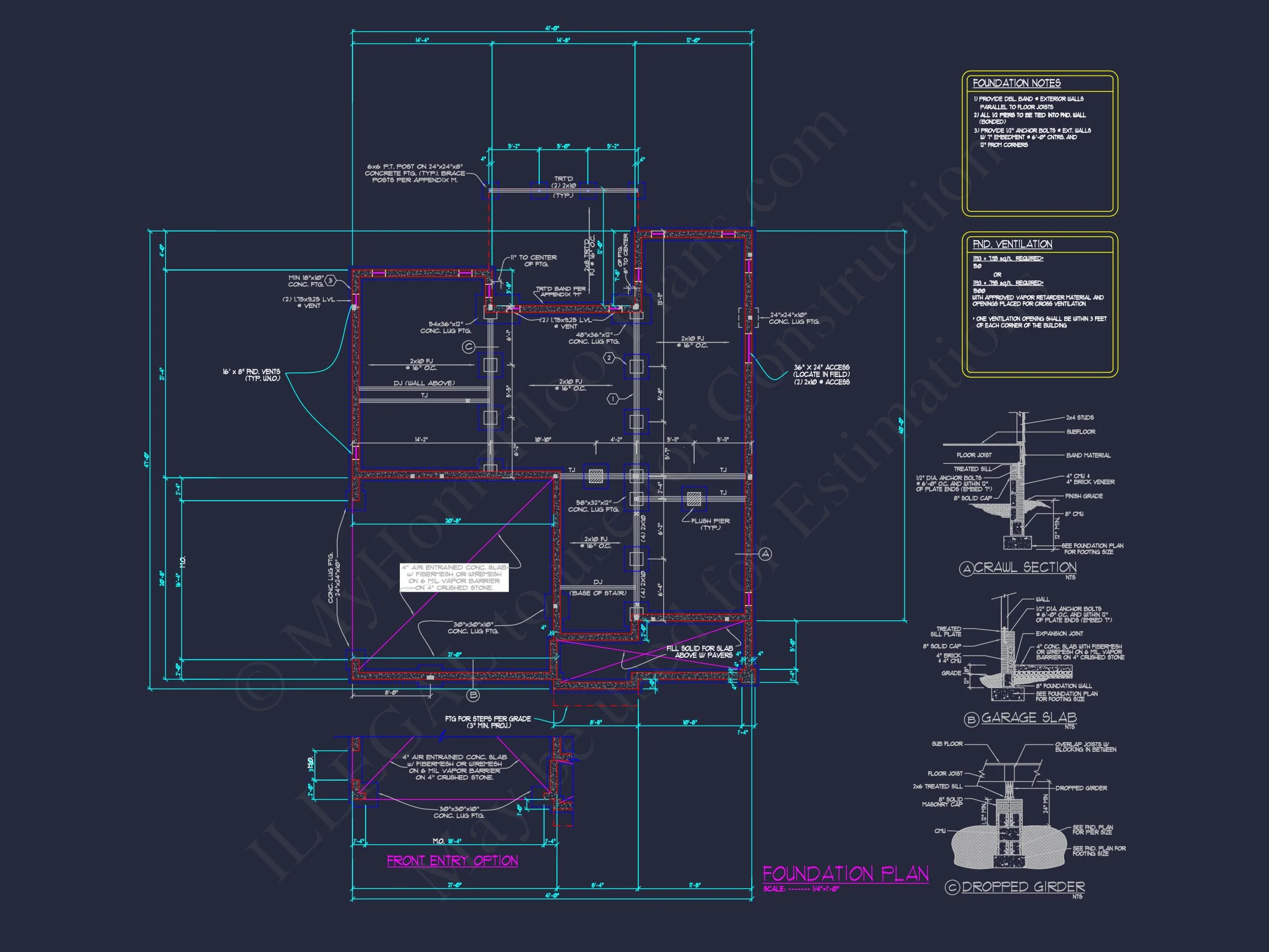 10-1767 HOUSE PLAN - Modern Suburban House Design | 3-Story Blueprint & CAD Plans 10 3-Story Blueprint & CAD Plans