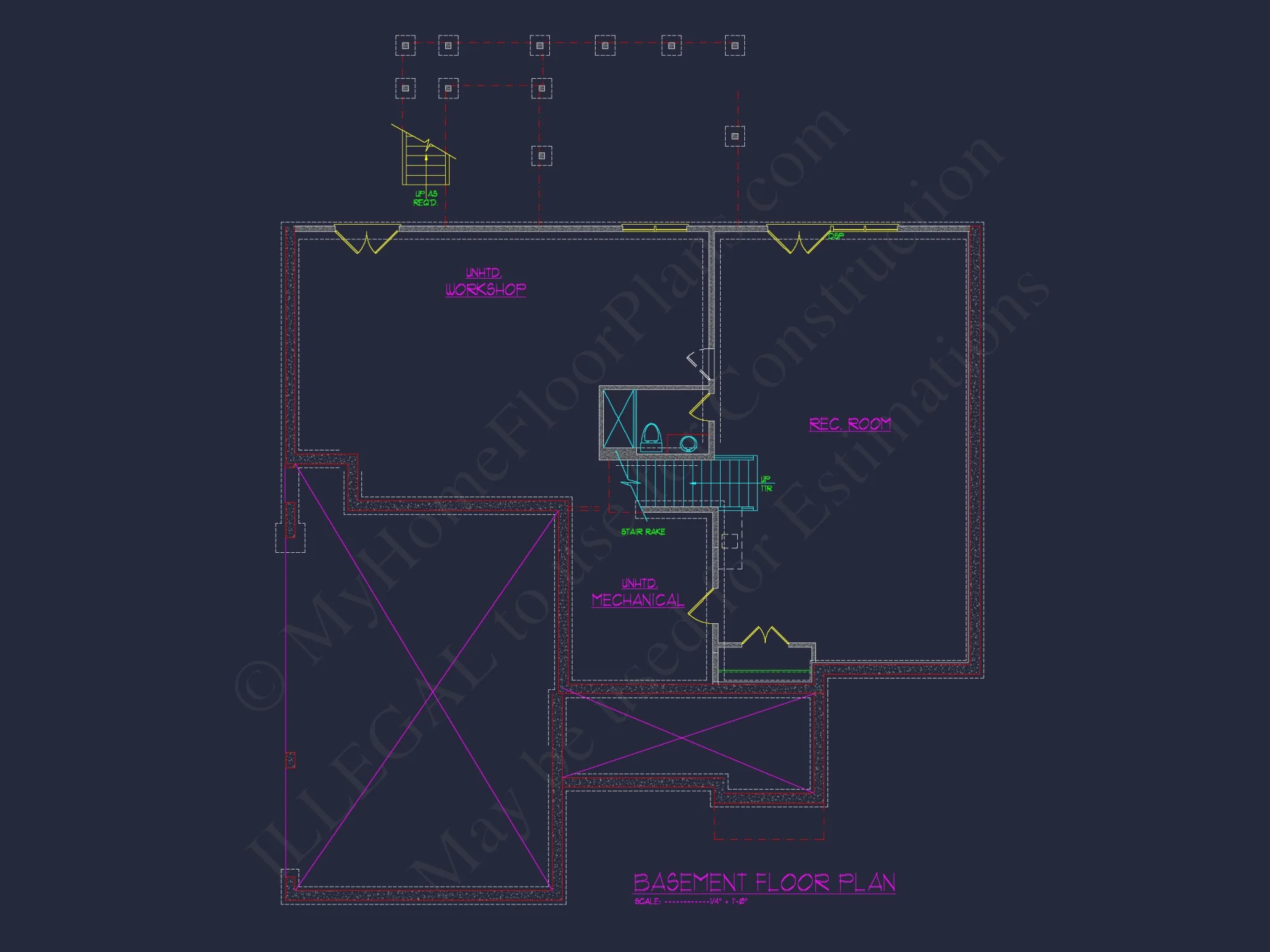 Elegant house Plan with Detailed Blueprints and 2-Story Design