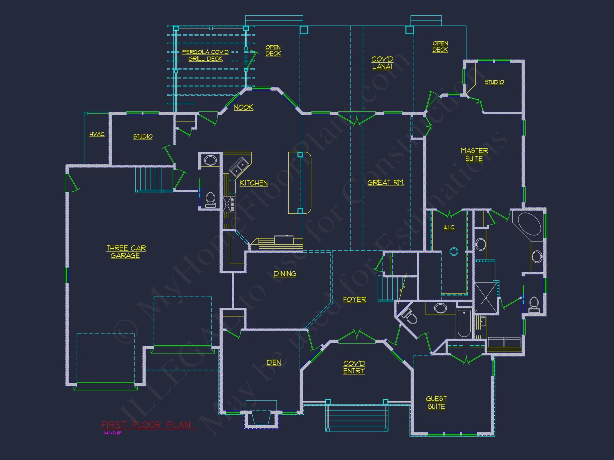 Modern Craftsman house Plan with Spacious Floor Designs
