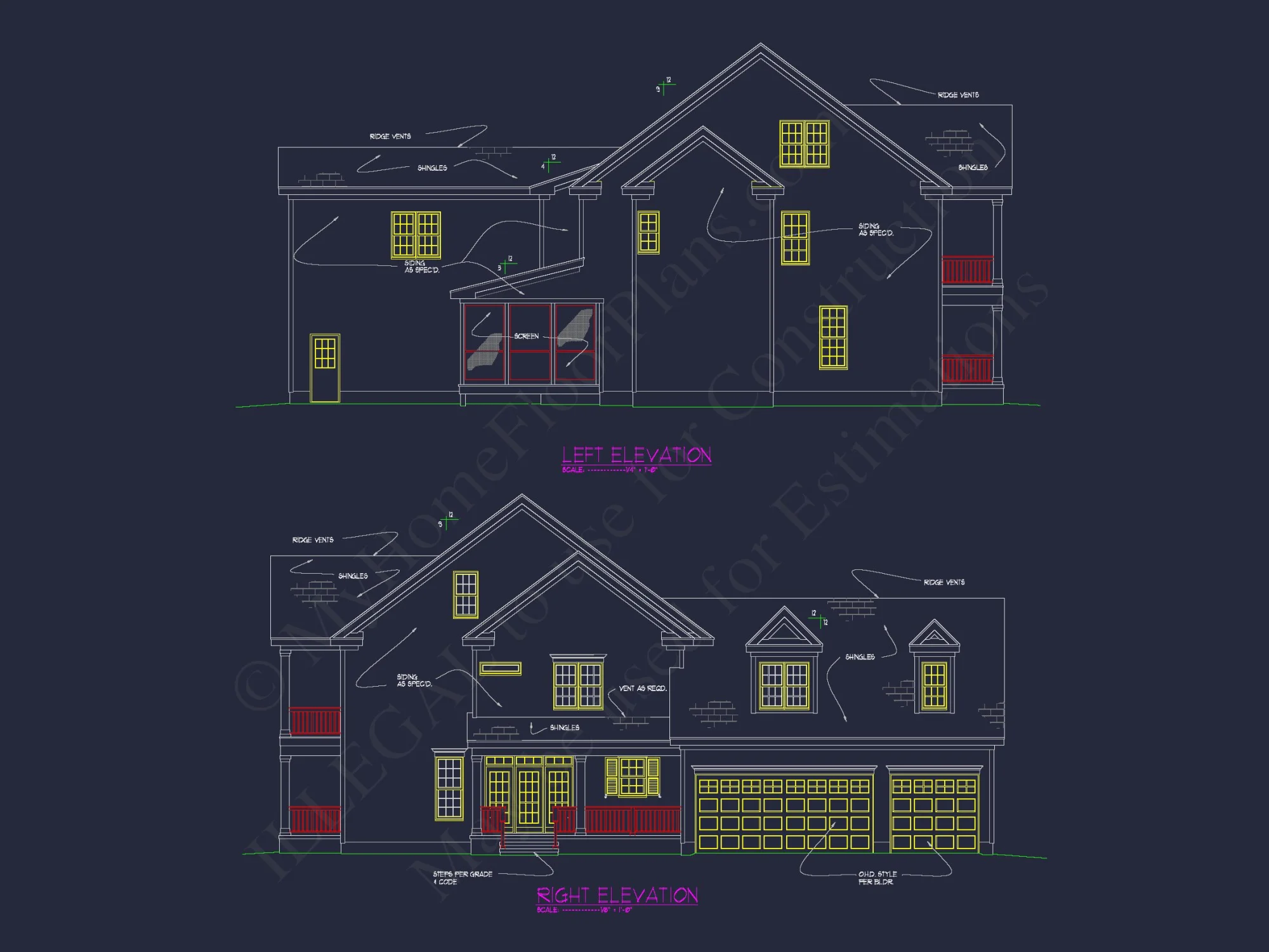 Elegant house Floor Plan with Spacious Blueprint Design