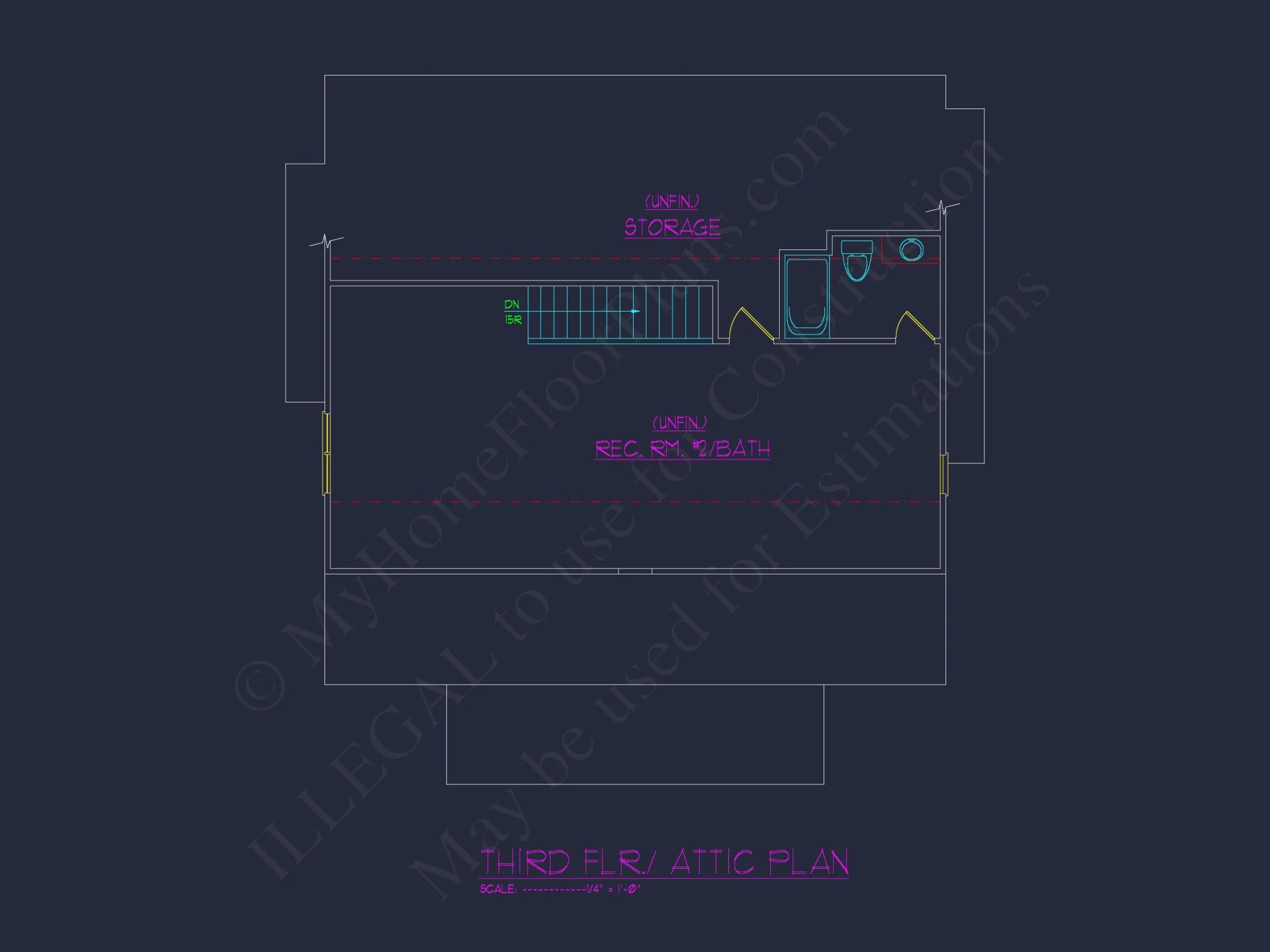 Elegant house Floor Plan with Spacious Blueprint Design