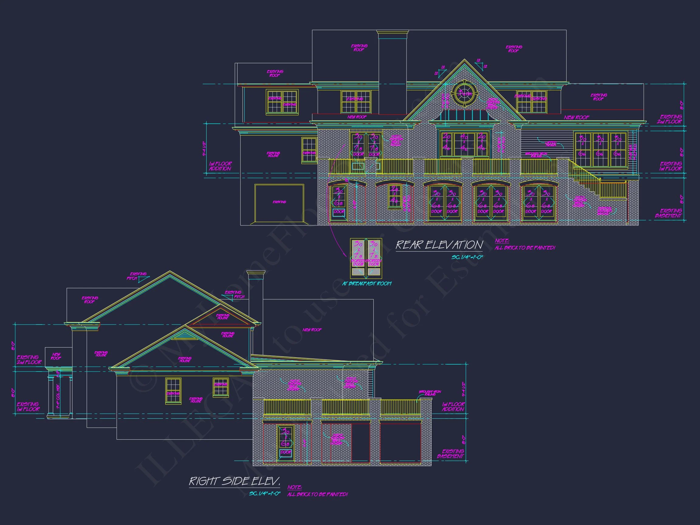 10-1489 HOUSE PLAN - Traditional 2-Story House Plan with 5 Beds, 4 Baths & 3-Car Garage | 5144 SqFt 50 Traditional 2-Story house Plan with 5 Beds, 4 Baths & 3-Car Garage