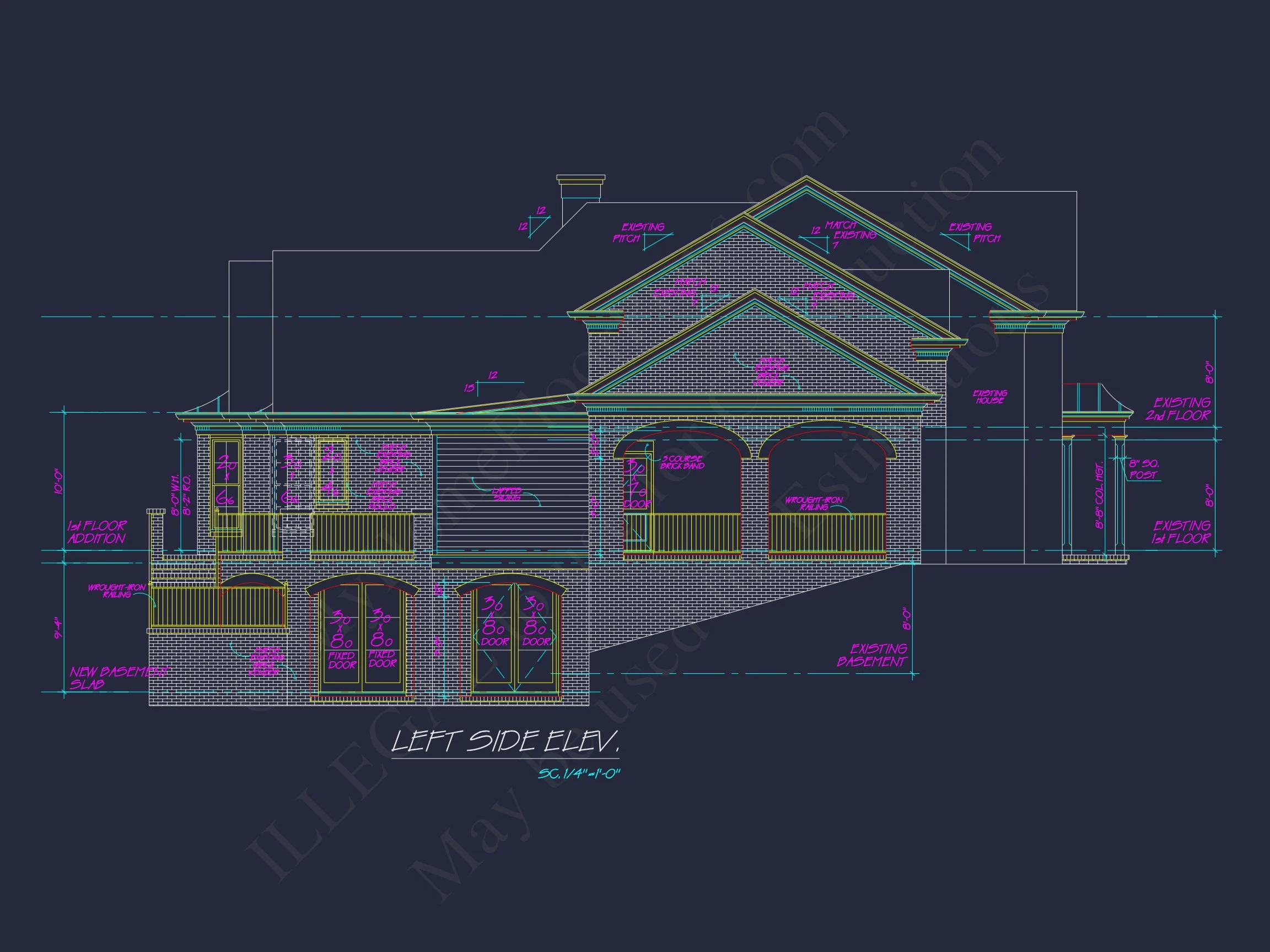 10-1489 HOUSE PLAN - Traditional 2-Story House Plan with 5 Beds, 4 Baths & 3-Car Garage | 5144 SqFt 33 5144 SqFt