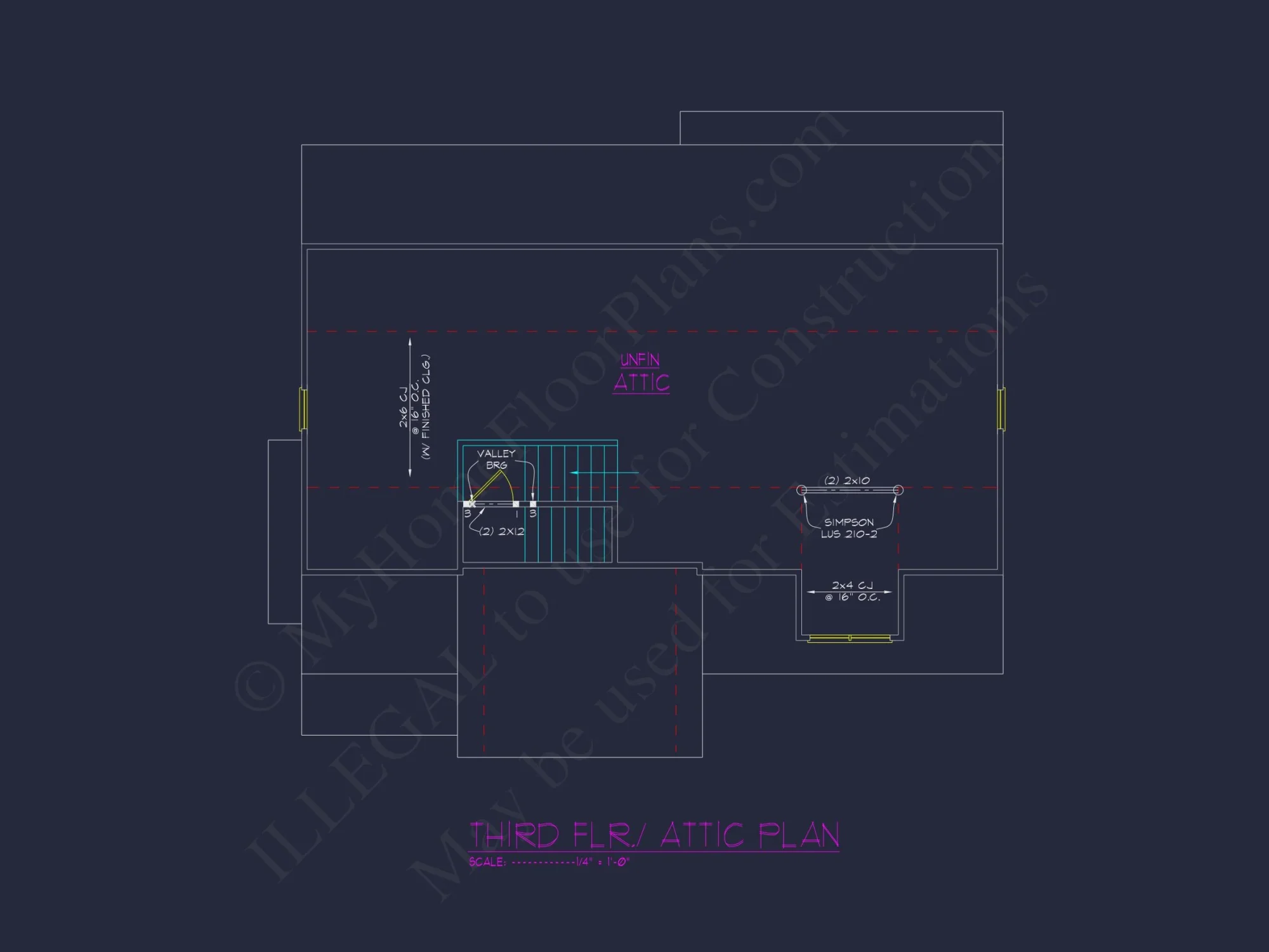 Charming house Plan with 2 Floors, 4 Bedrooms & CAD Blueprints