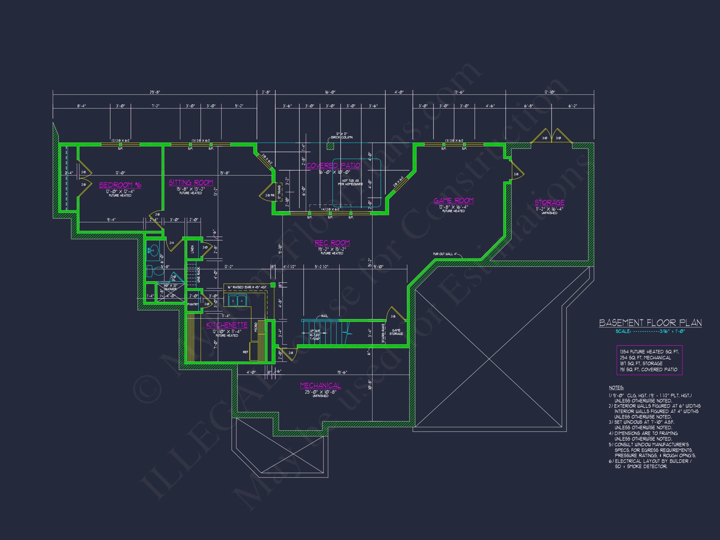 10-1271 HOUSE PLAN - Stunning House Blueprint with Floor Plan & CAD Designs 7 Stunning house Blueprint with Floor Plan & CAD Designs