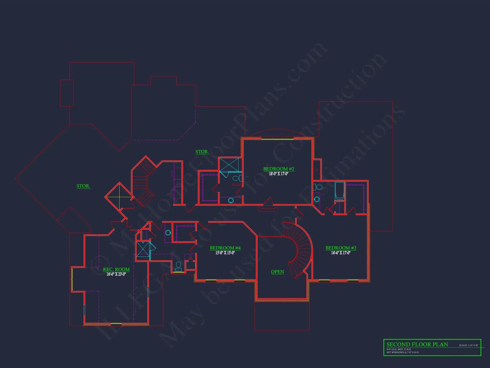 Luxury house Plan: 8043 Sq Ft, 4 Beds, 4 Baths, 3-Car Garage