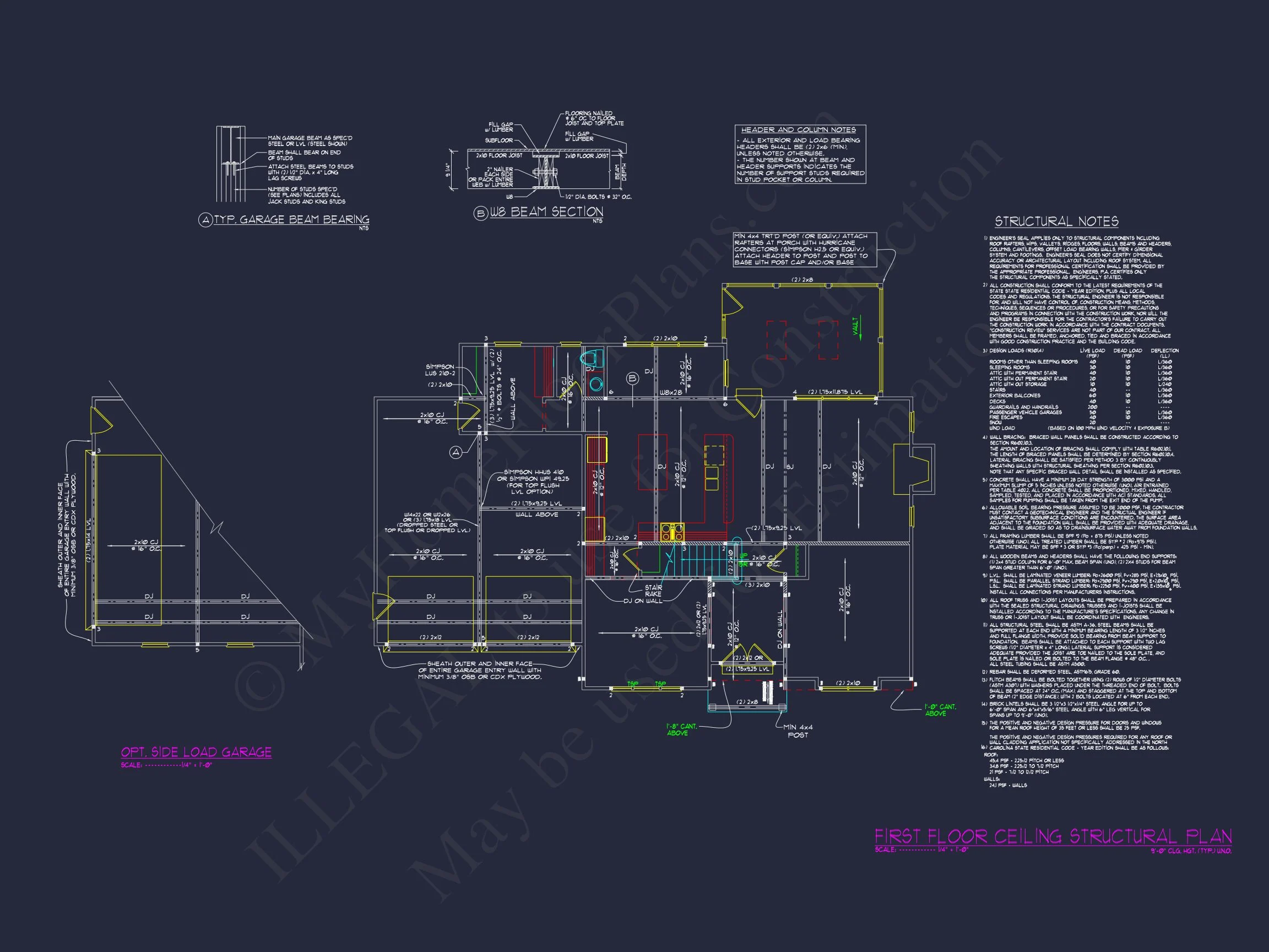10-1067 HOUSE PLAN - Craftsman-Style House Designs | 2-Story Floor Plan Blueprint CAD 35 2-Story Floor Plan Blueprint CAD