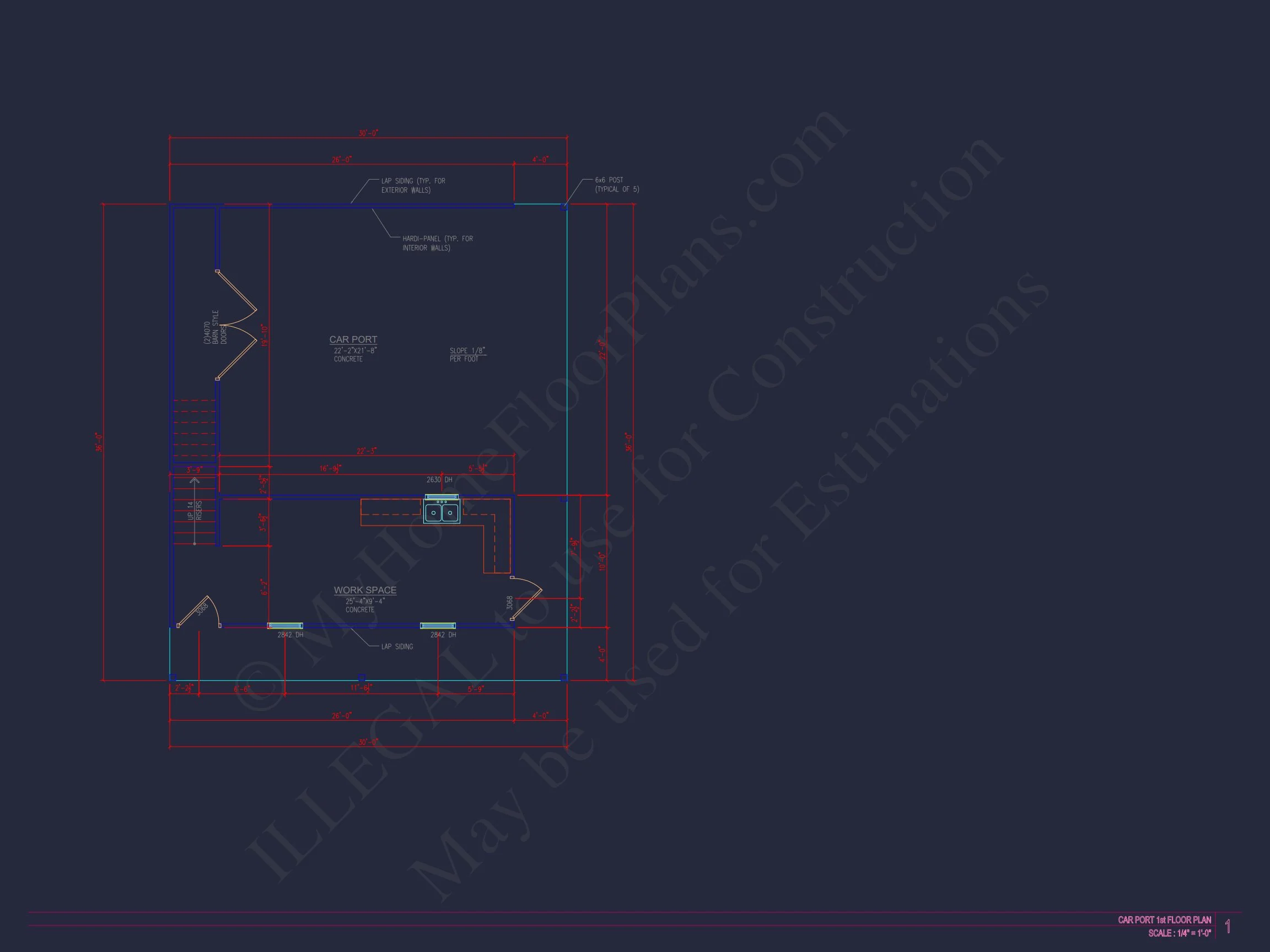 8-1980 HOUSE PLAN - Colonial Revival House Plan with Floor Plans & CAD Designs 16 Colonial Revival house Plan with Floor Plans & CAD Designs