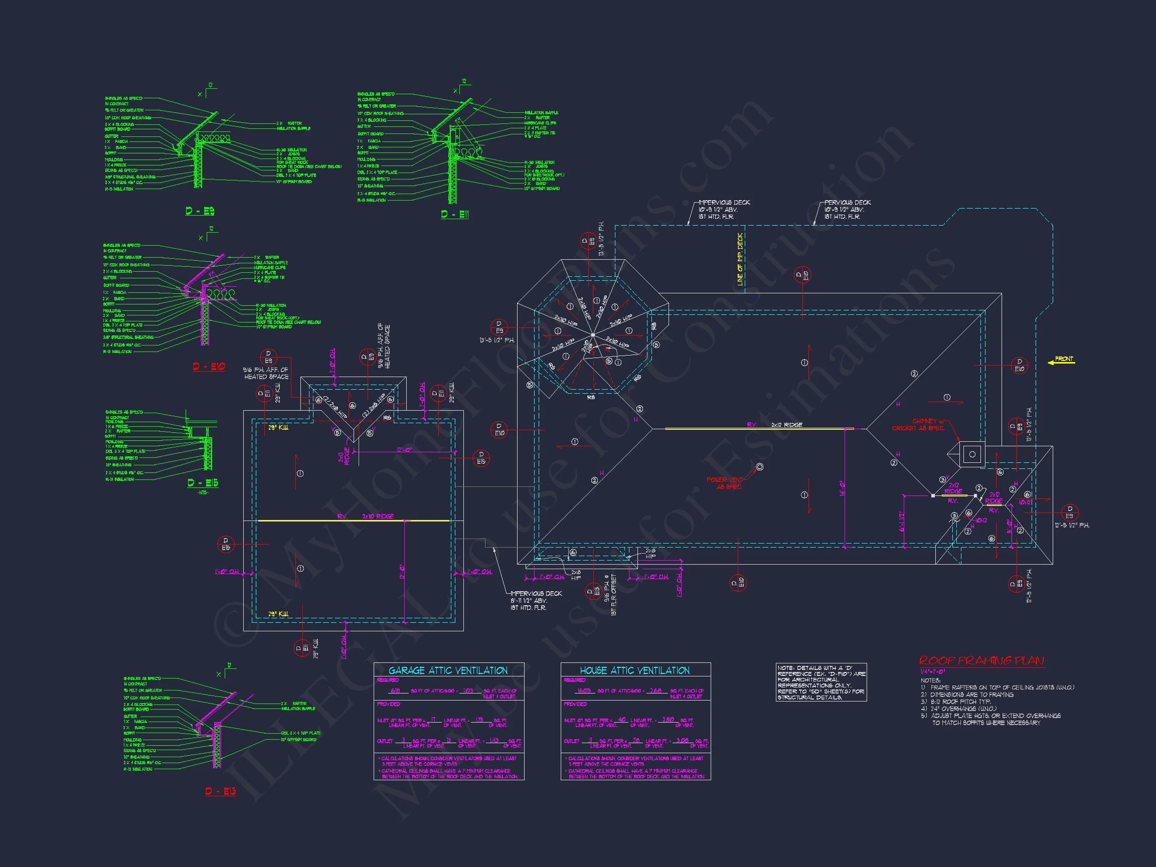 8-1787 HOUSE PLAN - Spacious Southern House Plan with 2-Story Floor Designs 17 Spacious Southern house Plan with 2-Story Floor Designs