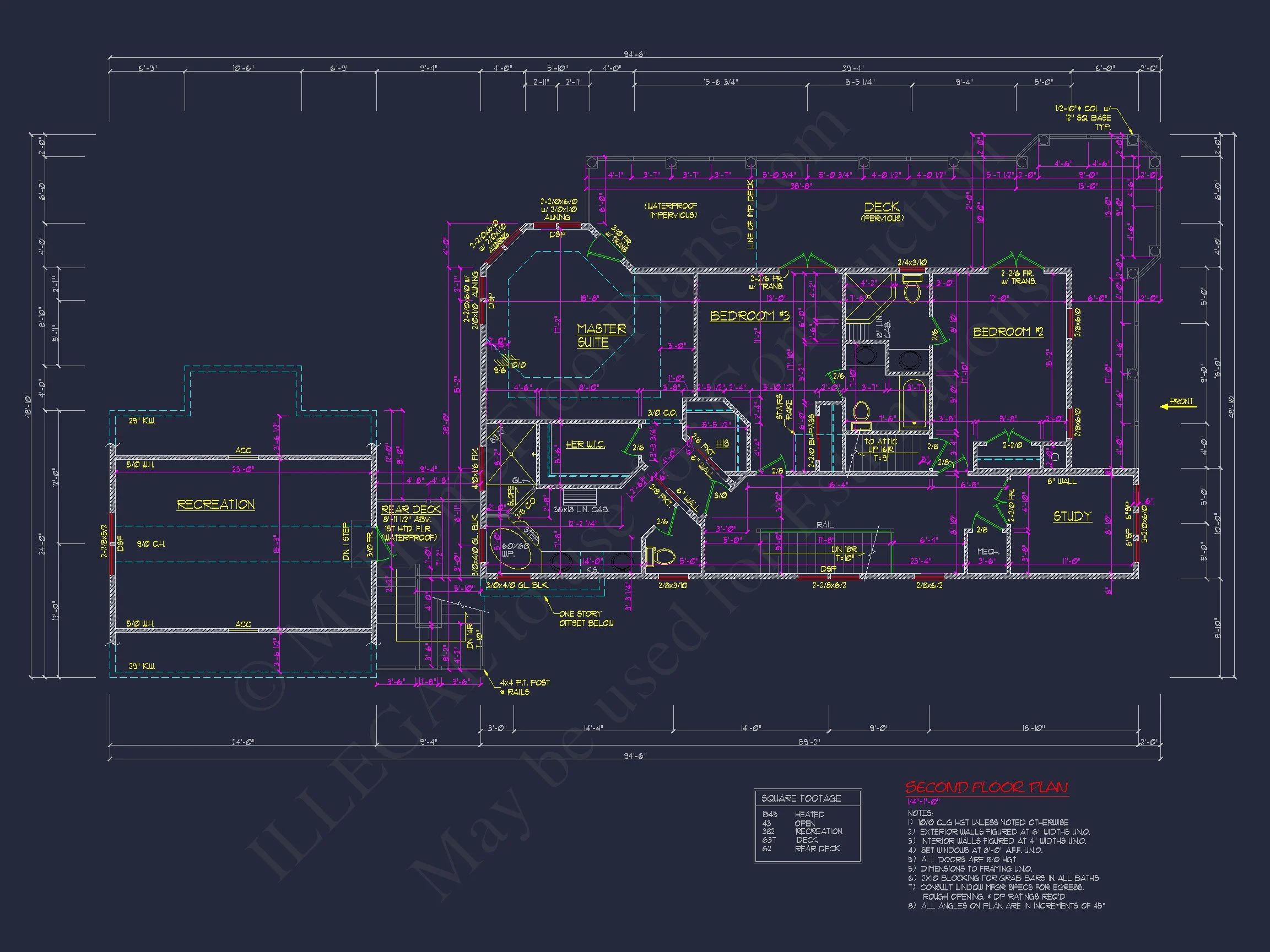 8-1787 HOUSE PLAN - Spacious Southern House Plan with 2-Story Floor Designs 13 Spacious Southern house Plan with 2-Story Floor Designs