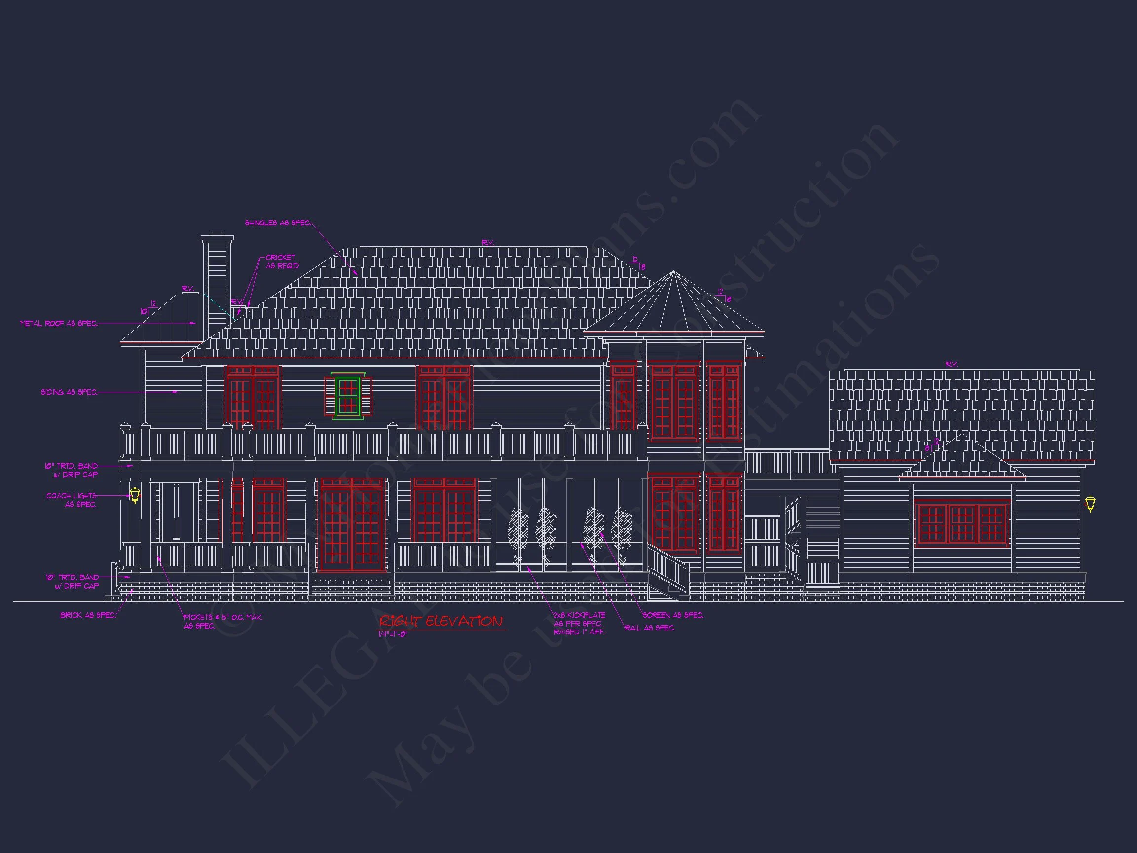 8-1787 HOUSE PLAN - Spacious Southern House Plan with 2-Story Floor Designs 11 Spacious Southern house Plan with 2-Story Floor Designs