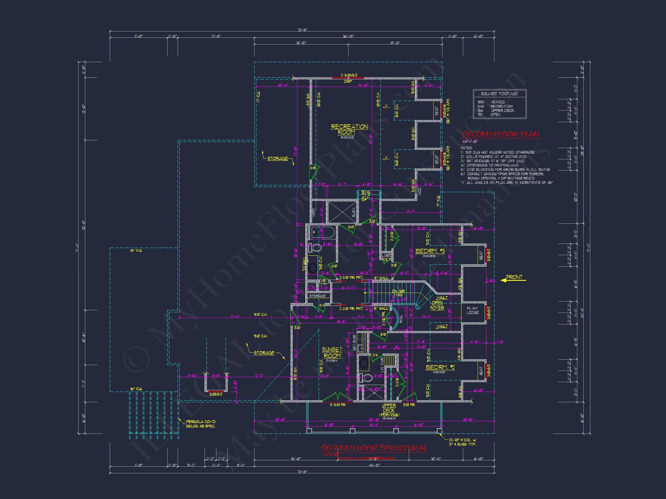8-1562 HOUSE PLAN - Elegant Southern Farmhouse House Plan with CAD Designs 13 Elegant Southern Farmhouse house Plan with CAD Designs