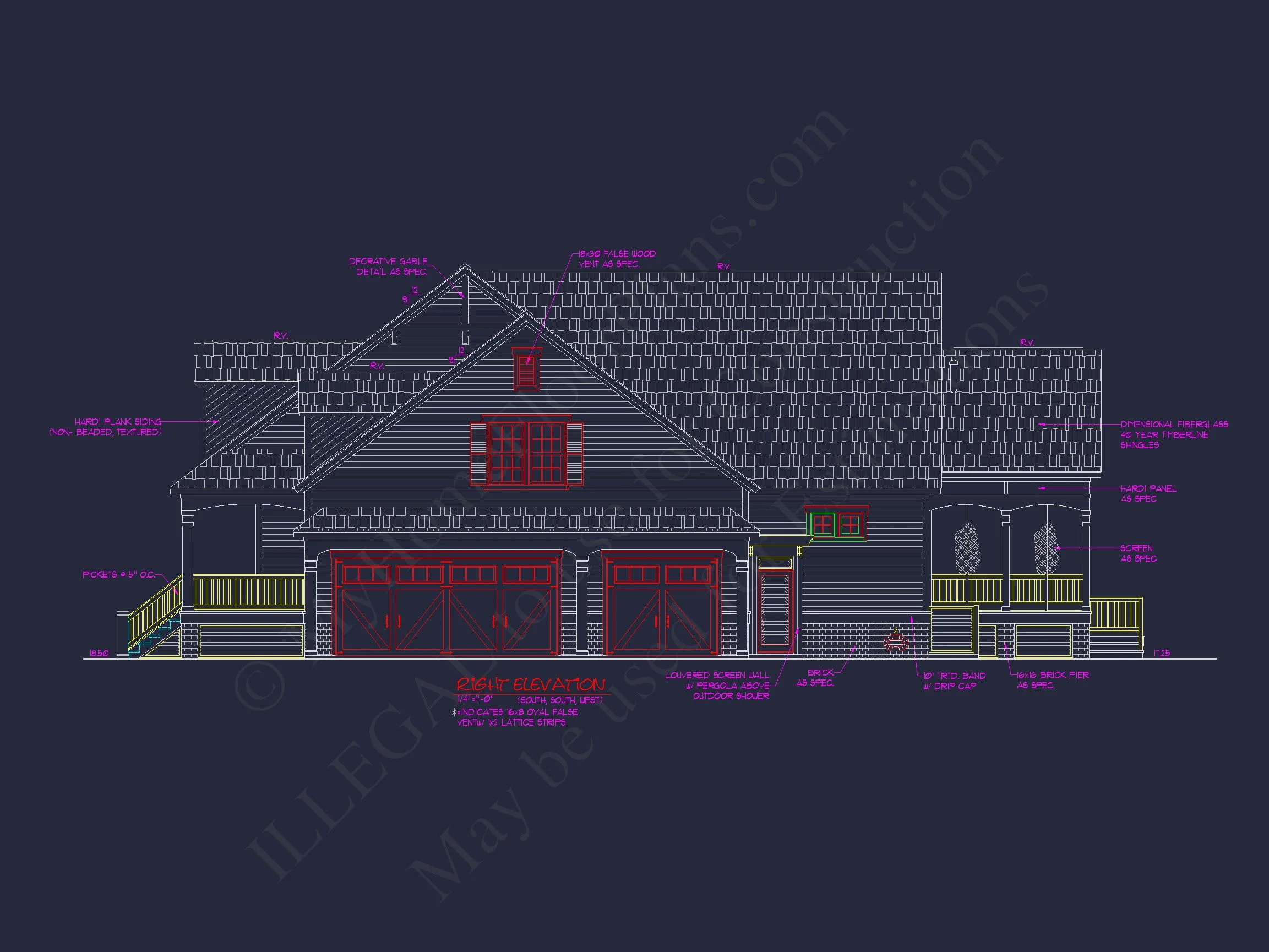 8-1562 HOUSE PLAN - Elegant Southern Farmhouse House Plan with CAD Designs 10 Elegant Southern Farmhouse house Plan with CAD Designs