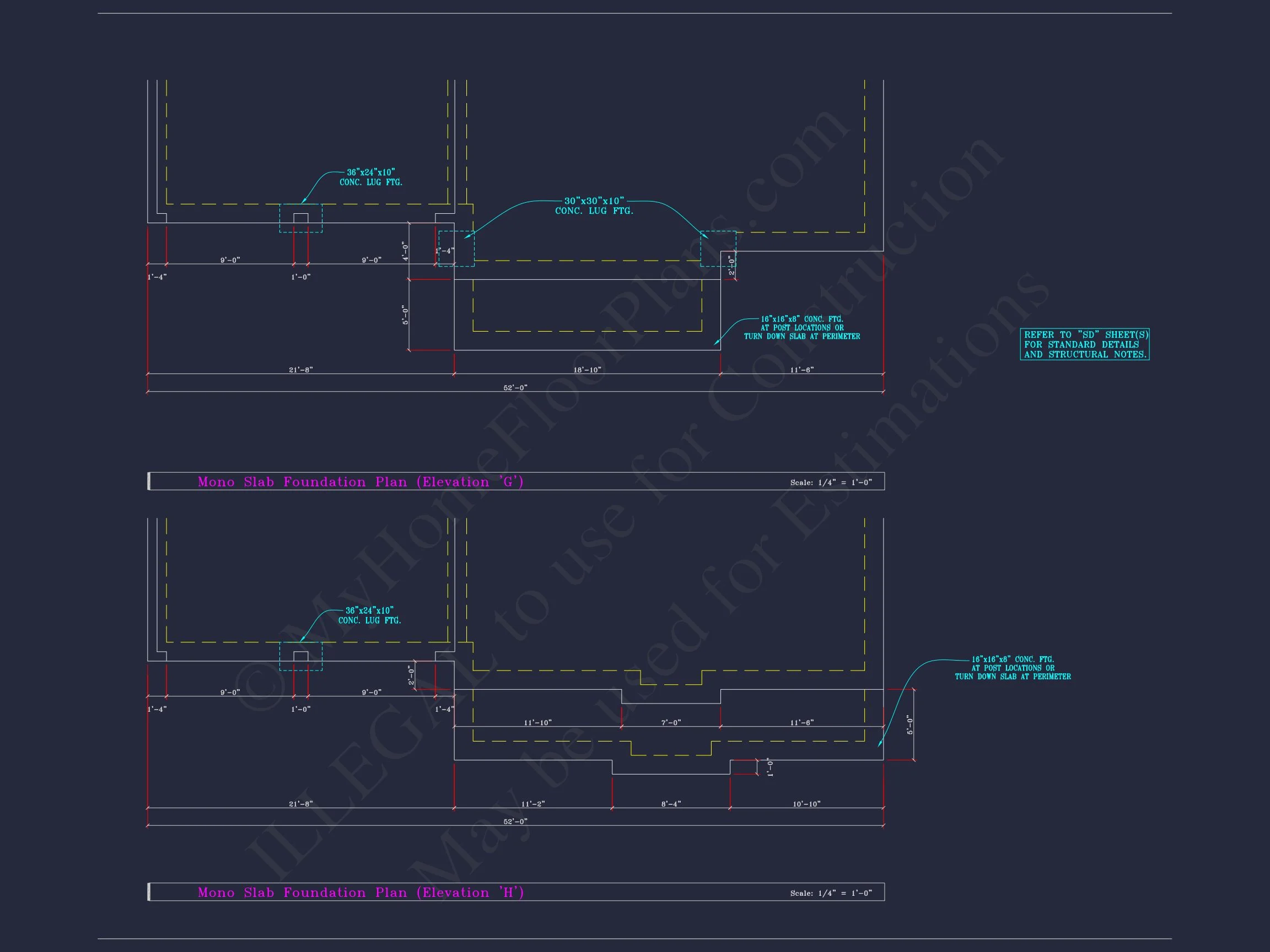 8-1394 HOUSE PLAN - Colonial Revival House Plan - 4 Bed, 4 Bath, with CAD Designs 47 Colonial Revival house Plan - 4 Bed, 4 Bath, with CAD Designs