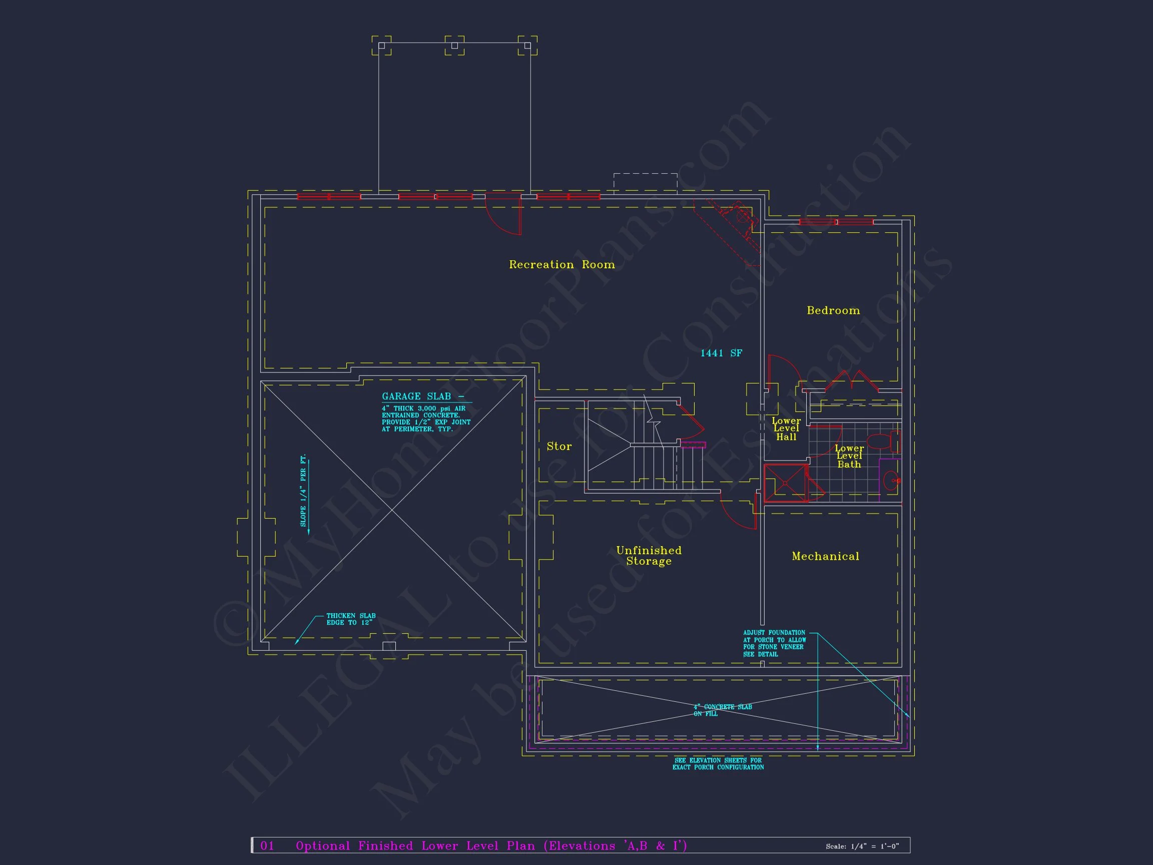 8-1394 HOUSE PLAN - Colonial Revival House Plan - 4 Bed, 4 Bath, with CAD Designs 16 Colonial Revival house Plan - 4 Bed, 4 Bath, with CAD Designs