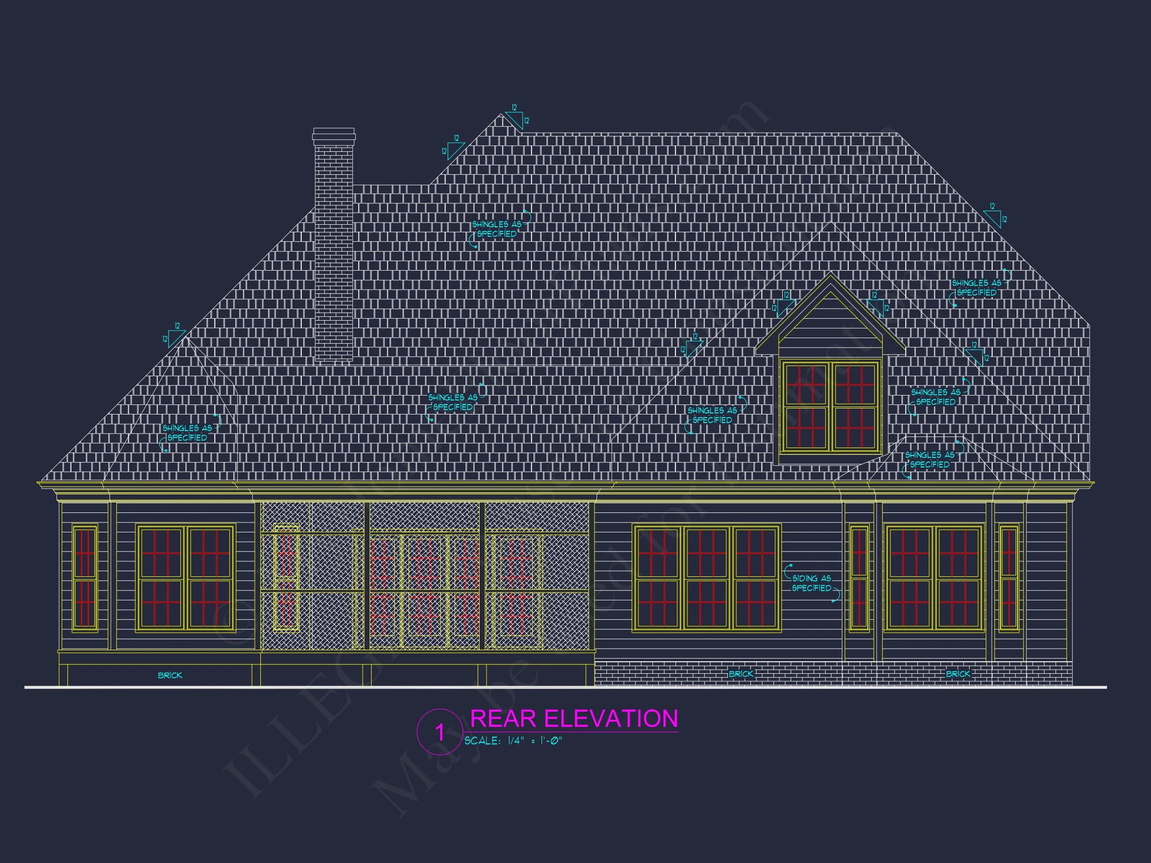 7-2278 HOUSE PLAN - Spacious 2-Story House Plan: CAD-Ready Floor Plan Design 4 Spacious 2-Story house Plan: CAD-Ready Floor Plan Design