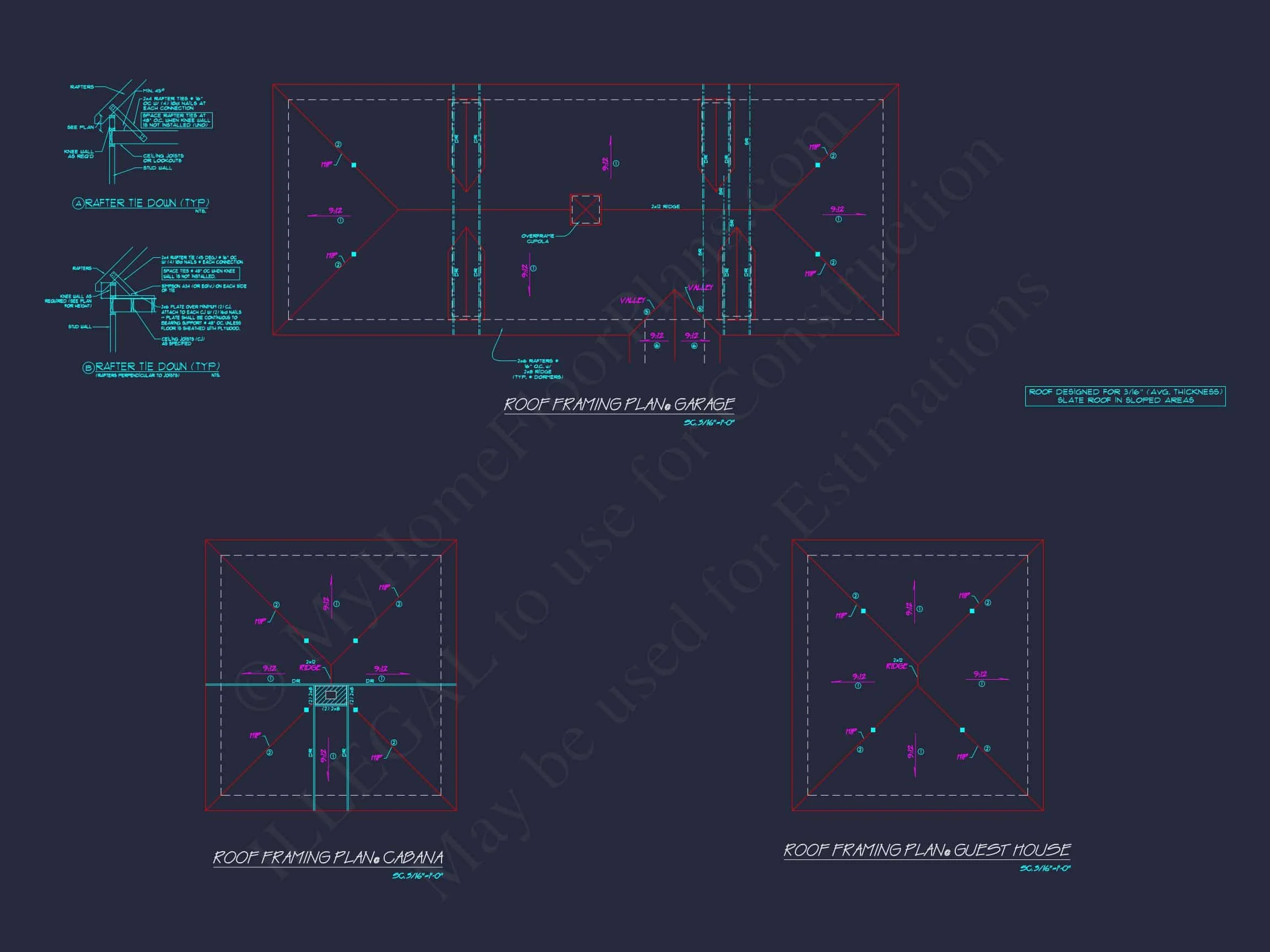 7-1006 HOUSE PLAN - Georgian Home Plan - 4-Bed, 4-Bath, 6,293 SF 21 Elegant Georgian house Plan