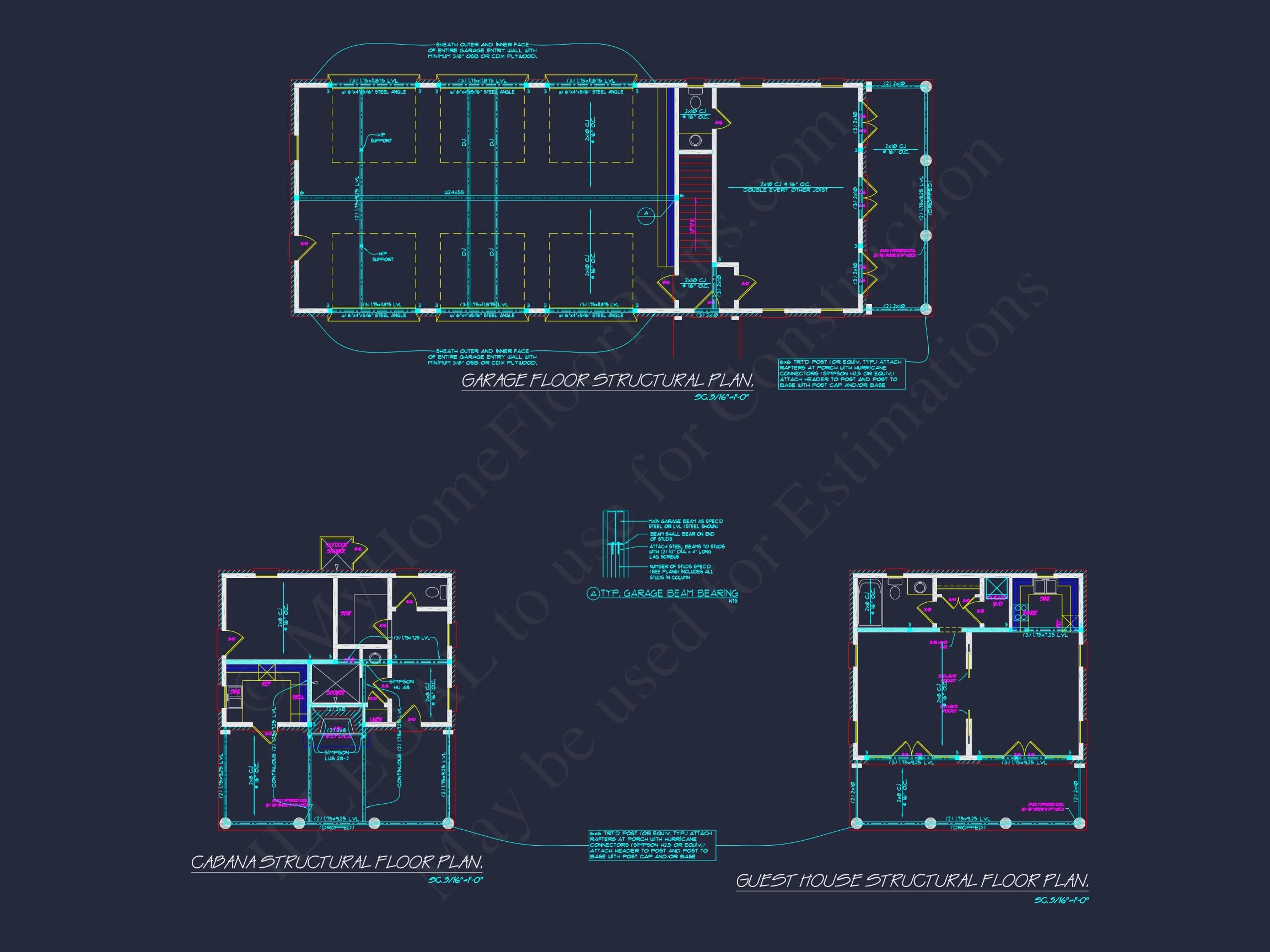 7-1006 HOUSE PLAN - Georgian Home Plan - 4-Bed, 4-Bath, 6,293 SF 17 Elegant Georgian house Plan