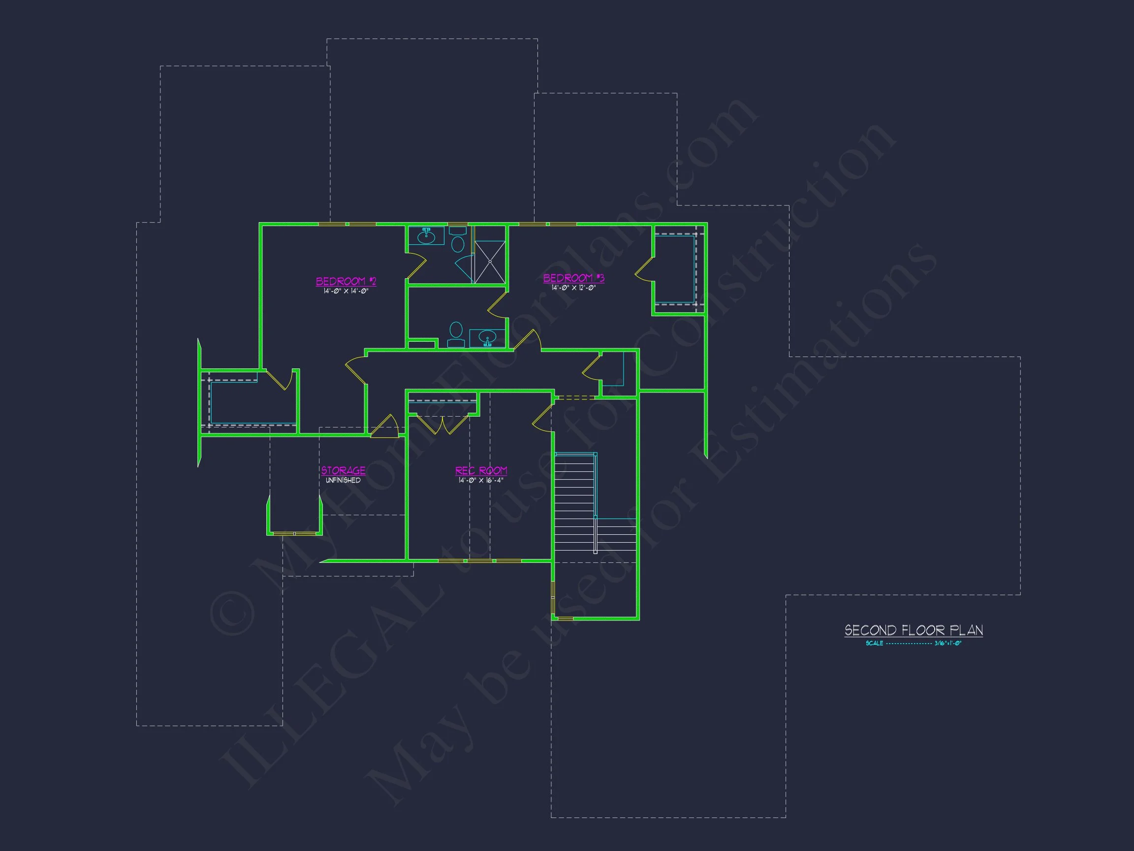 20-1082 HOUSE PLAN - Spacious Transitional House Plan with 5, 903 Sq. Ft. Design 14 Spacious Transitional house Plan with 5, 903 Sq. Ft. Design