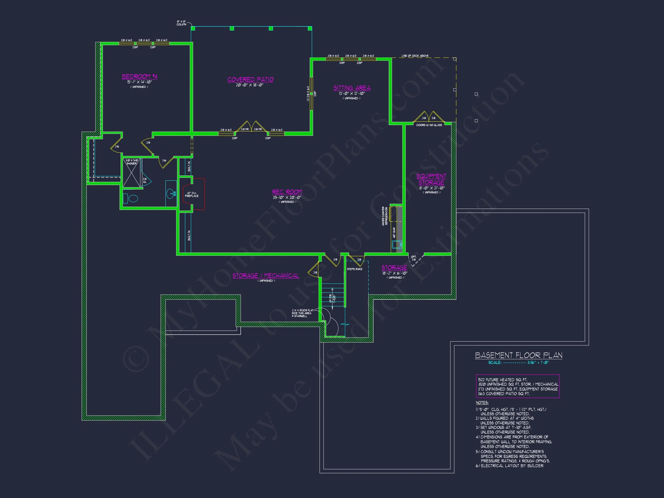20-1082 HOUSE PLAN - Spacious Transitional House Plan with 5, 903 Sq. Ft. Design 10 Spacious Transitional house Plan with 5, 903 Sq. Ft. Design