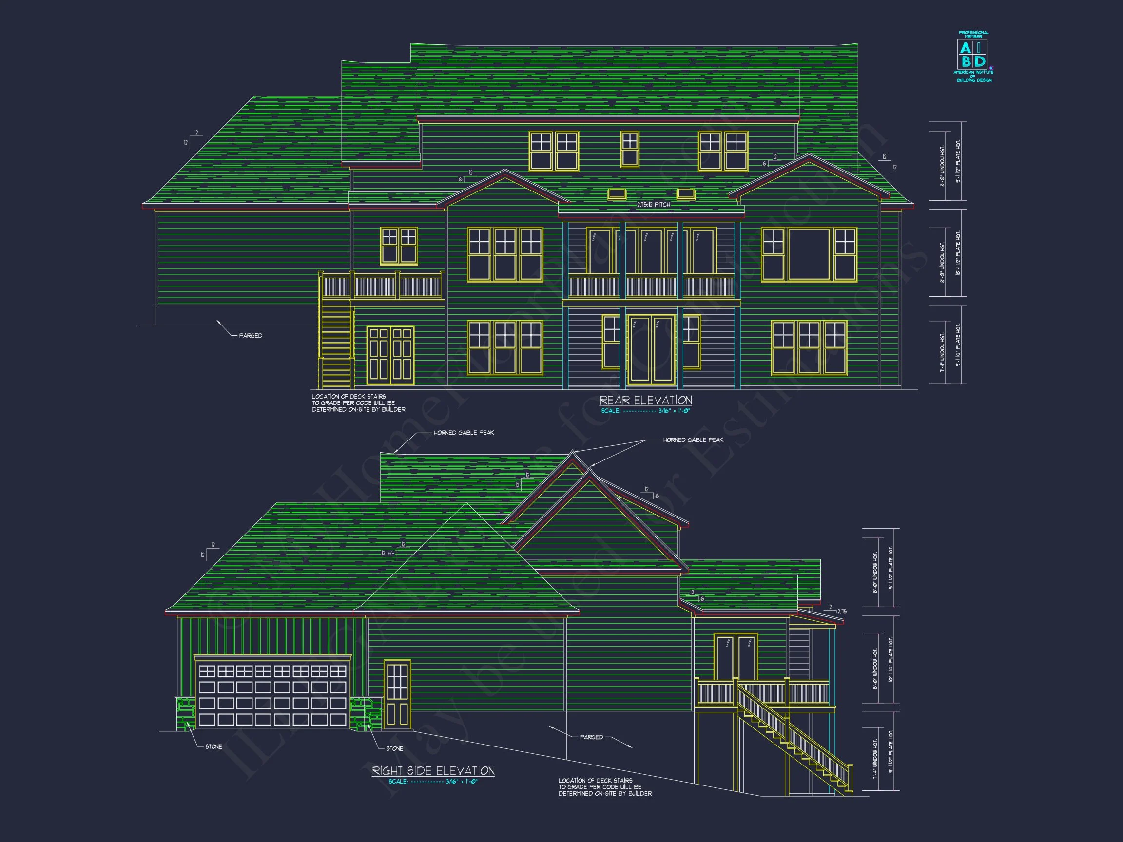 20-1082 HOUSE PLAN - Spacious Transitional House Plan with 5, 903 Sq. Ft. Design 9 Spacious Transitional house Plan with 5, 903 Sq. Ft. Design