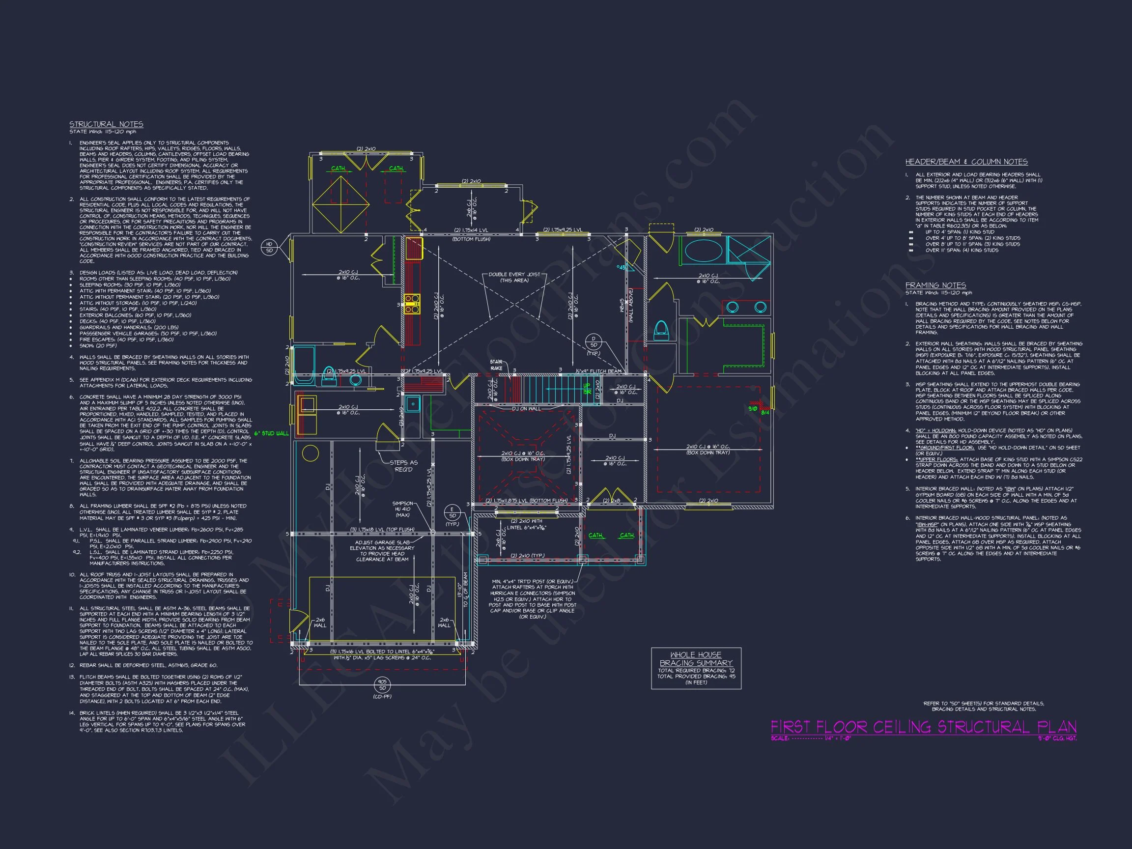 19-1584 HOUSE PLAN - Luxurious 2-Story House Plan with Blueprints and CAD Designs 11 Luxurious 2-Story house Plan with Blueprints and CAD Designs