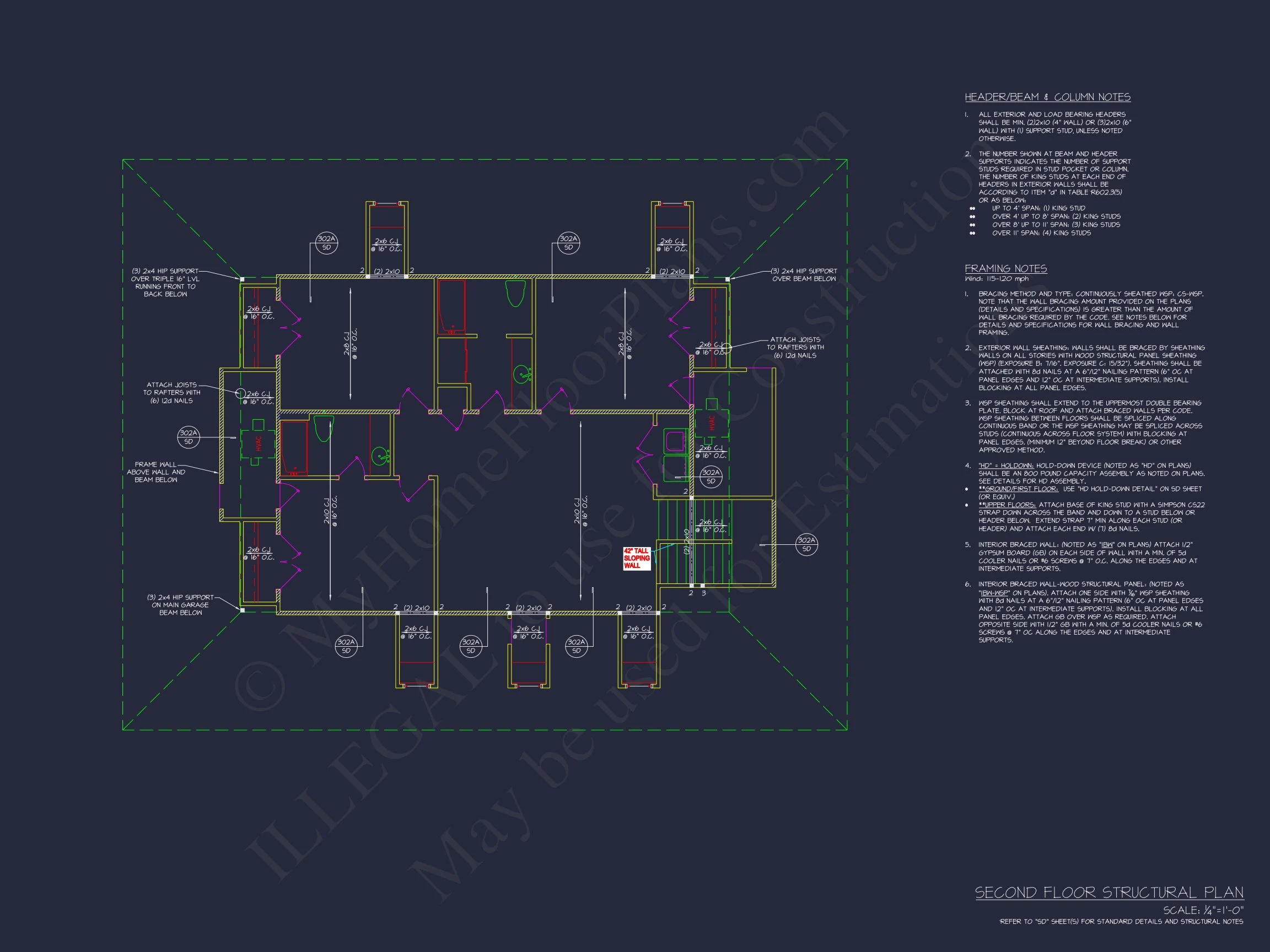 19-1282 HOUSE PLAN - Beautiful House Plan with 2 Floors, CAD Blueprints & Designs 16 Beautiful house Plan with 2 Floors, CAD Blueprints & Designs