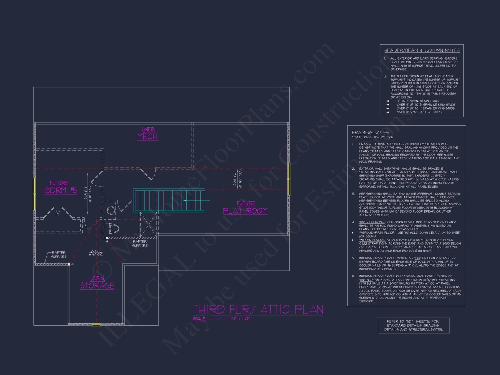 Elegant house Plan with 4 Bedrooms, Floor Plan & CAD Design