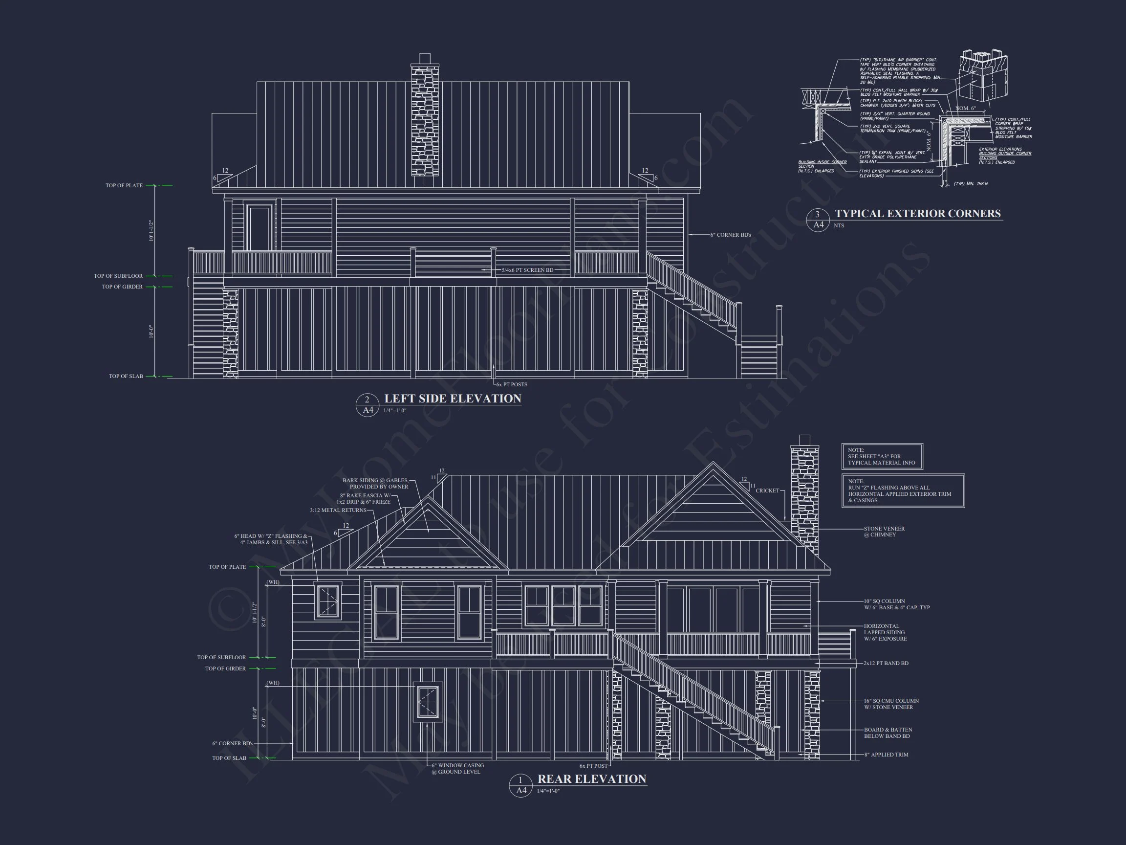 18-2157 HOUSE PLAN - Coastal House Plan with CAD Designs and Spacious Floor Plan 39 Coastal house Plan with CAD Designs and Spacious Floor Plan