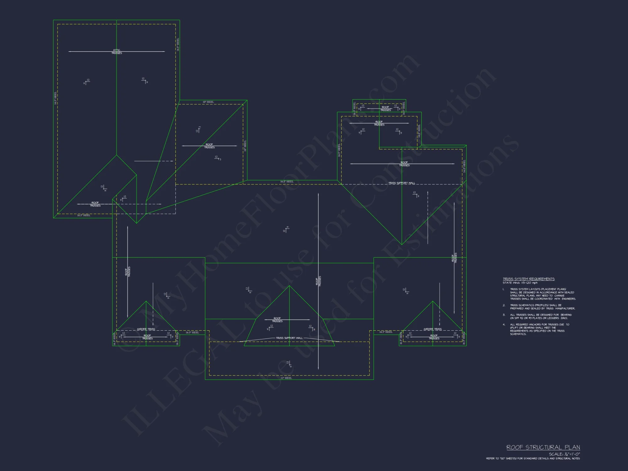 Stunning house Floor Plan with Open Layout, CAD Designs & Blueprint