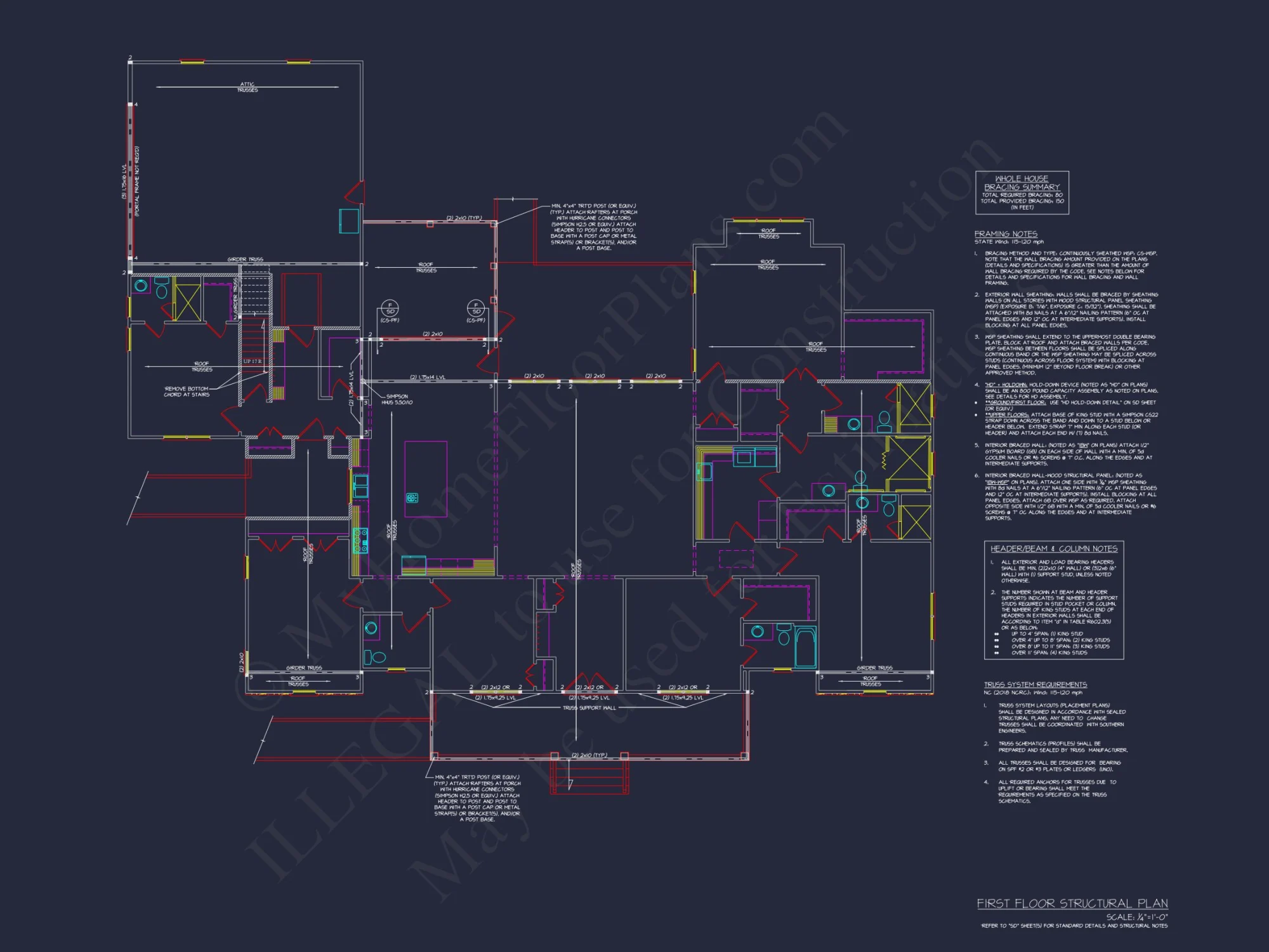 Stunning house Floor Plan with Open Layout, CAD Designs & Blueprint