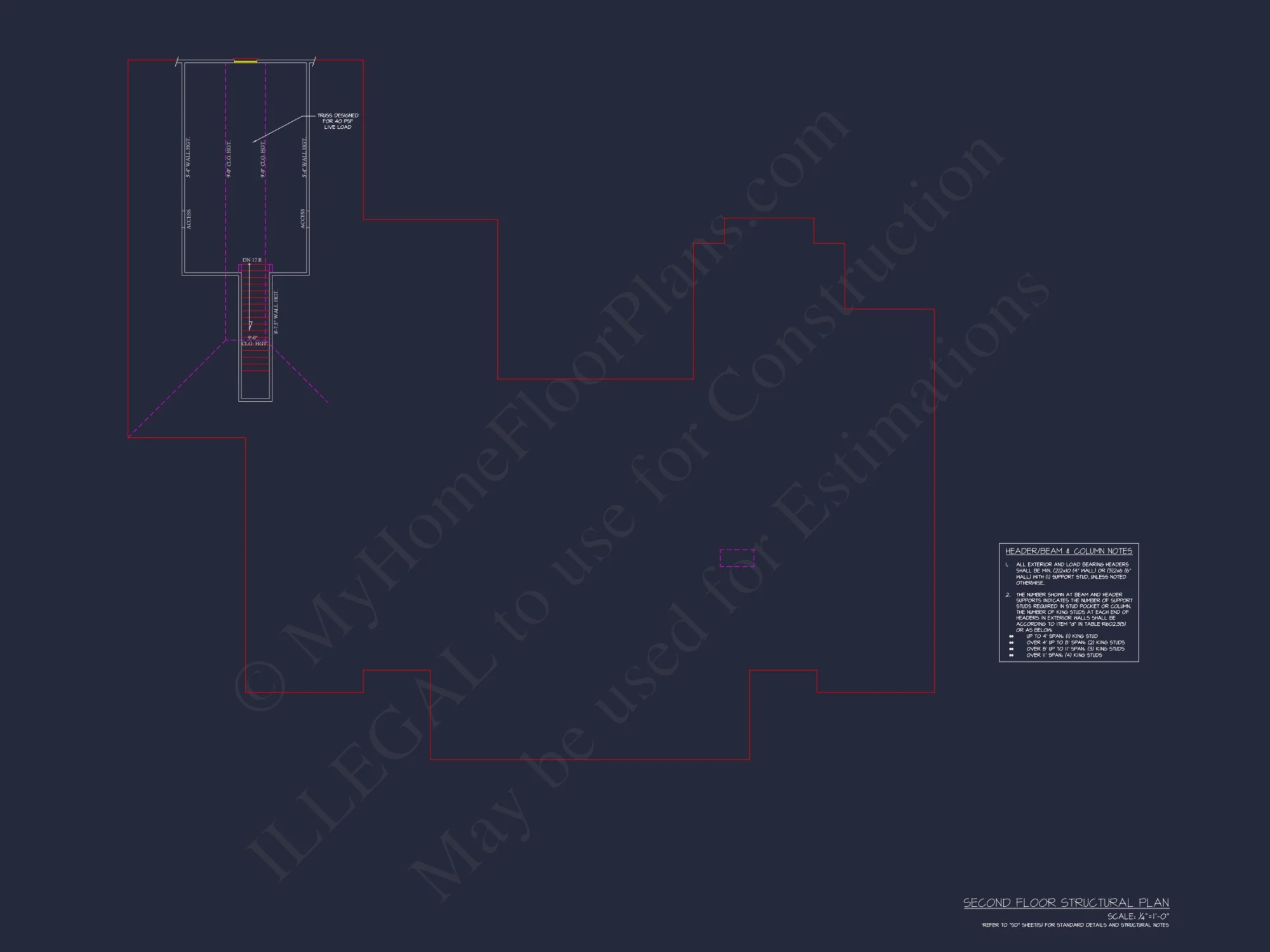 Stunning house Floor Plan with Open Layout, CAD Designs & Blueprint