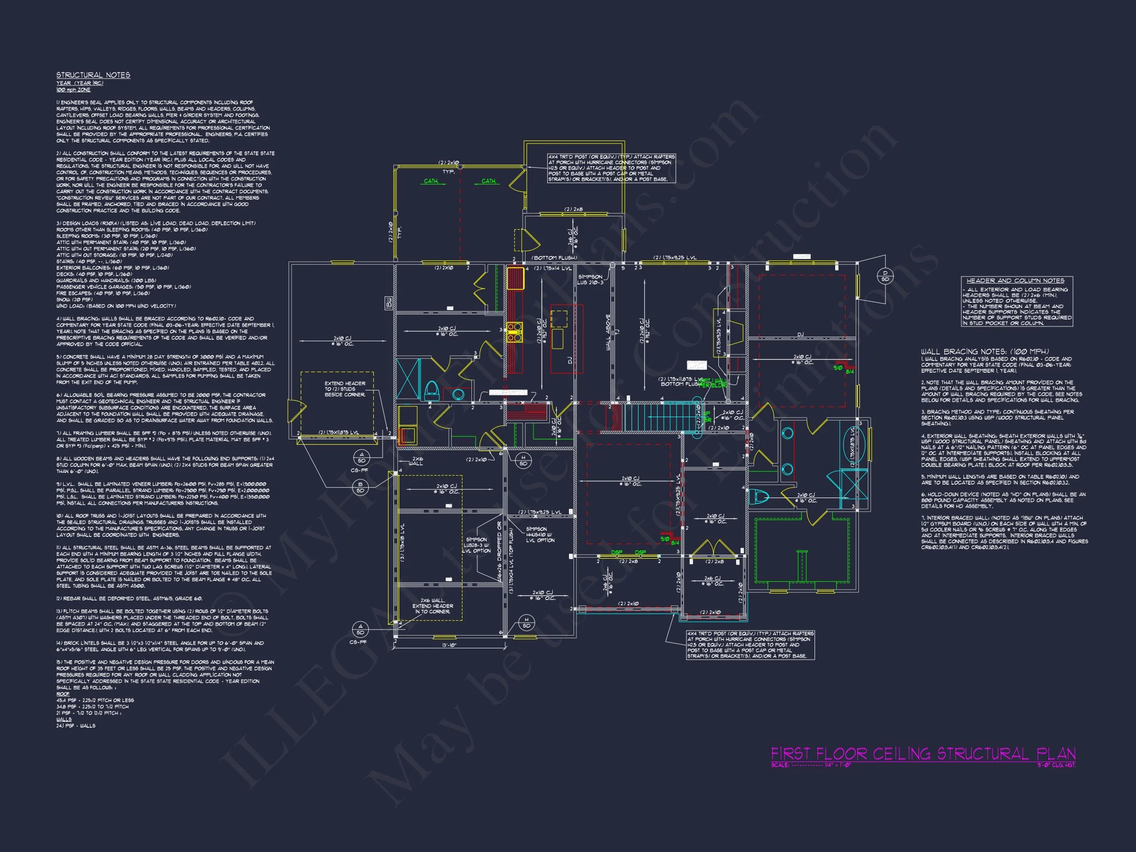 18-1824 HOUSE PLAN - Modern Suburban House Floor Plan - CAD Blueprint Designs 38 Modern Suburban house Floor Plan - CAD Blueprint Designs