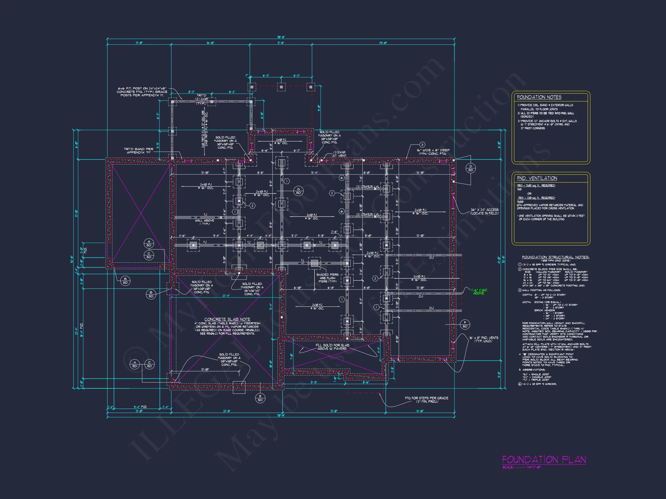 18-1824 HOUSE PLAN - Modern Suburban House Floor Plan - CAD Blueprint Designs 37 Modern Suburban house Floor Plan - CAD Blueprint Designs