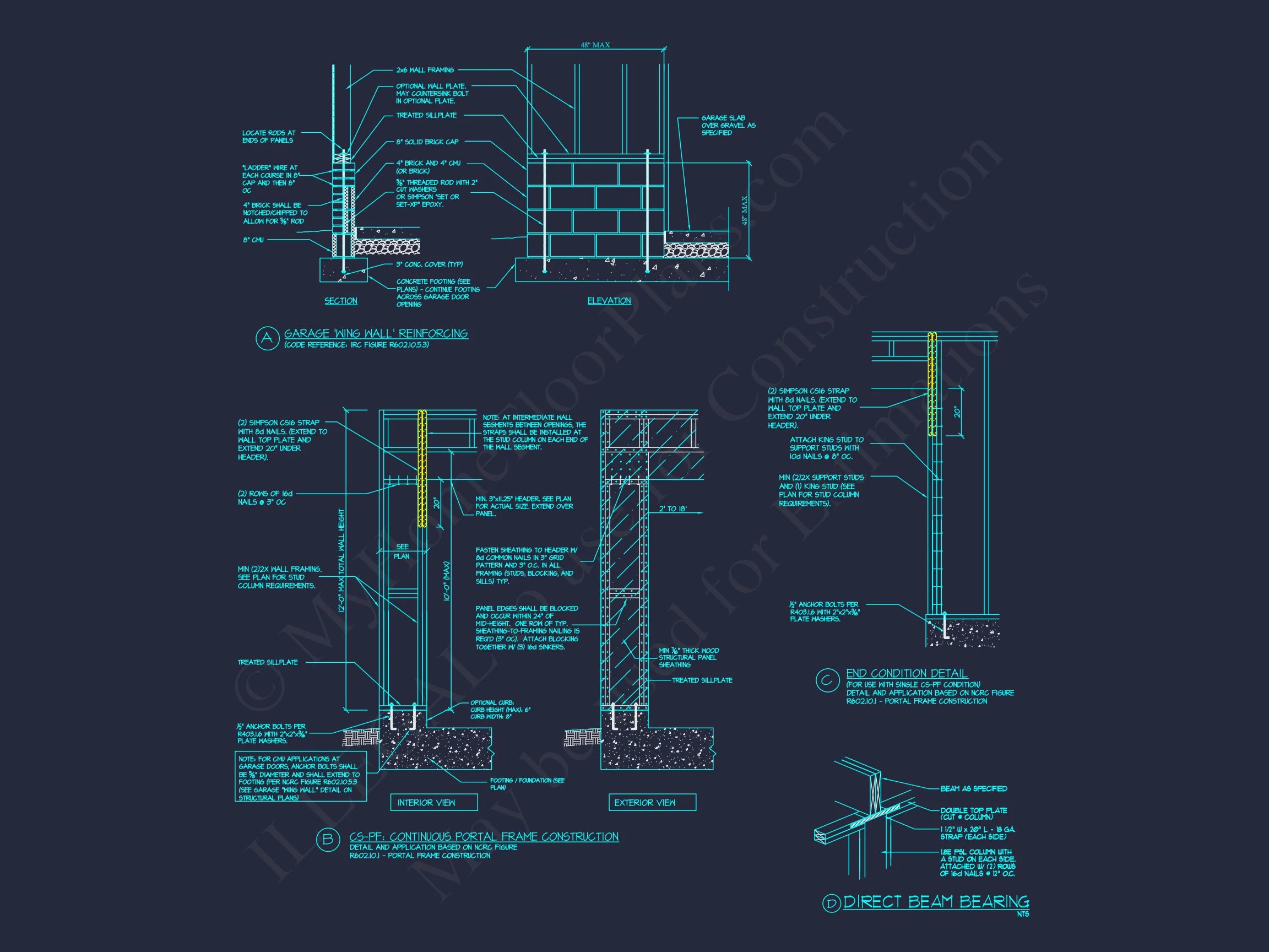 17-2066 HOUSE PLAN - Modern Craftsman House Plan with Detailed Blueprints & CAD Designs 46 Modern Craftsman house Plan with Detailed Blueprints & CAD Designs