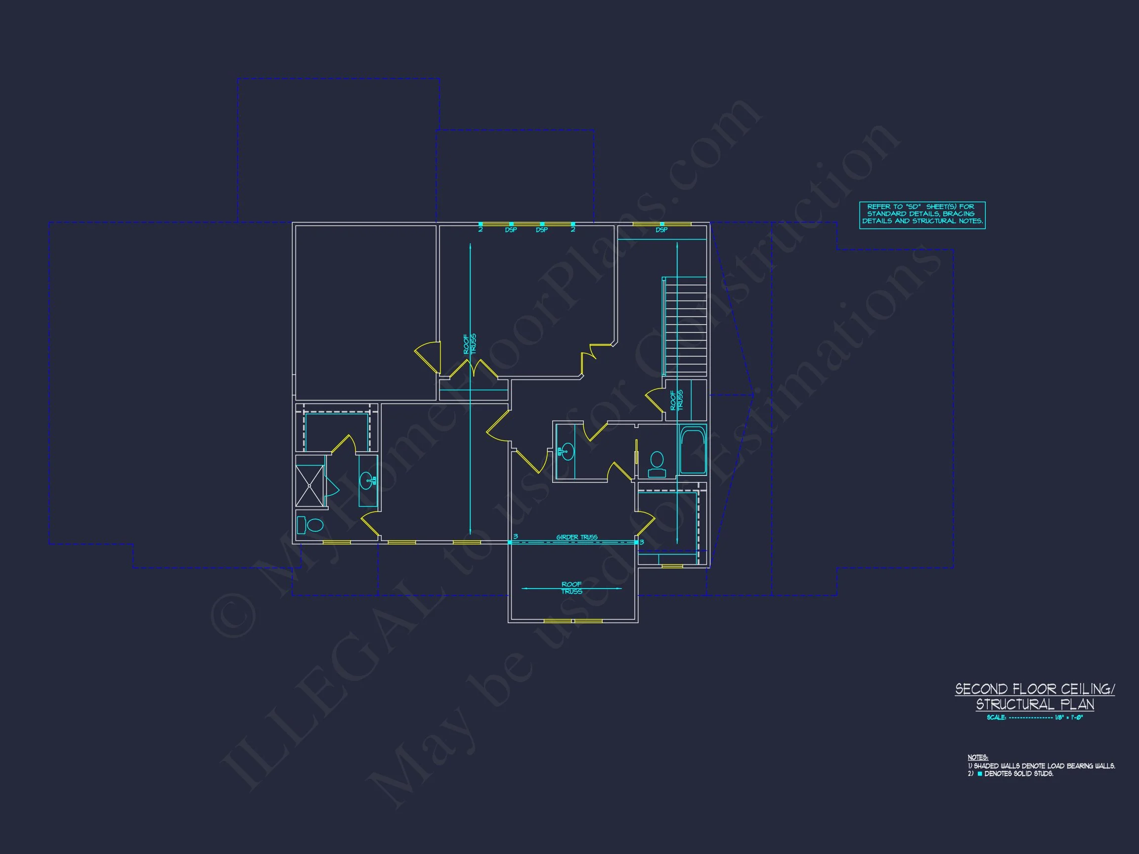 17-2066 HOUSE PLAN - Modern Craftsman House Plan with Detailed Blueprints & CAD Designs 38 Modern Craftsman house Plan with Detailed Blueprints & CAD Designs