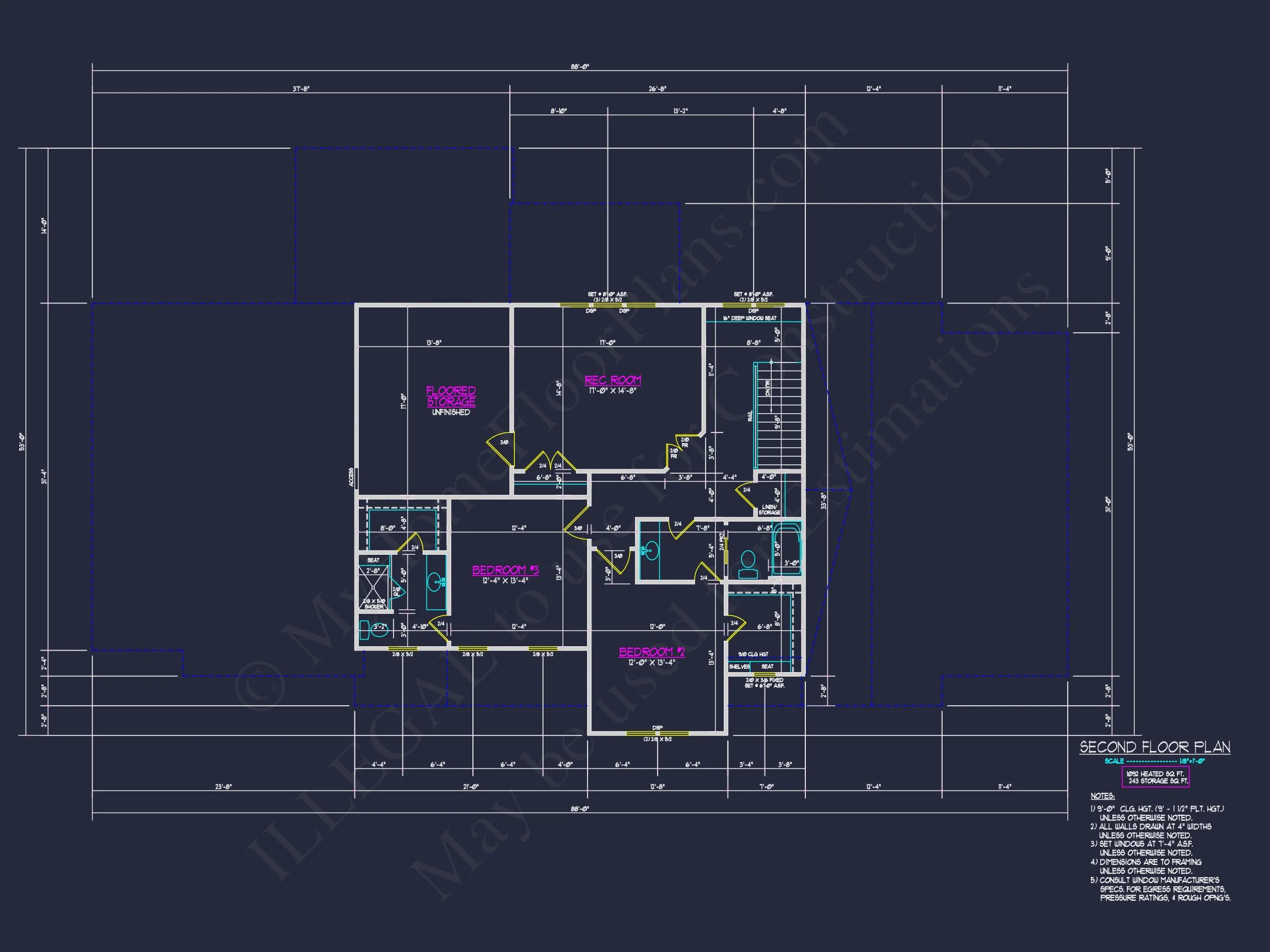 17-2066 HOUSE PLAN - Modern Craftsman House Plan with Detailed Blueprints & CAD Designs 33 Modern Craftsman house Plan with Detailed Blueprints & CAD Designs