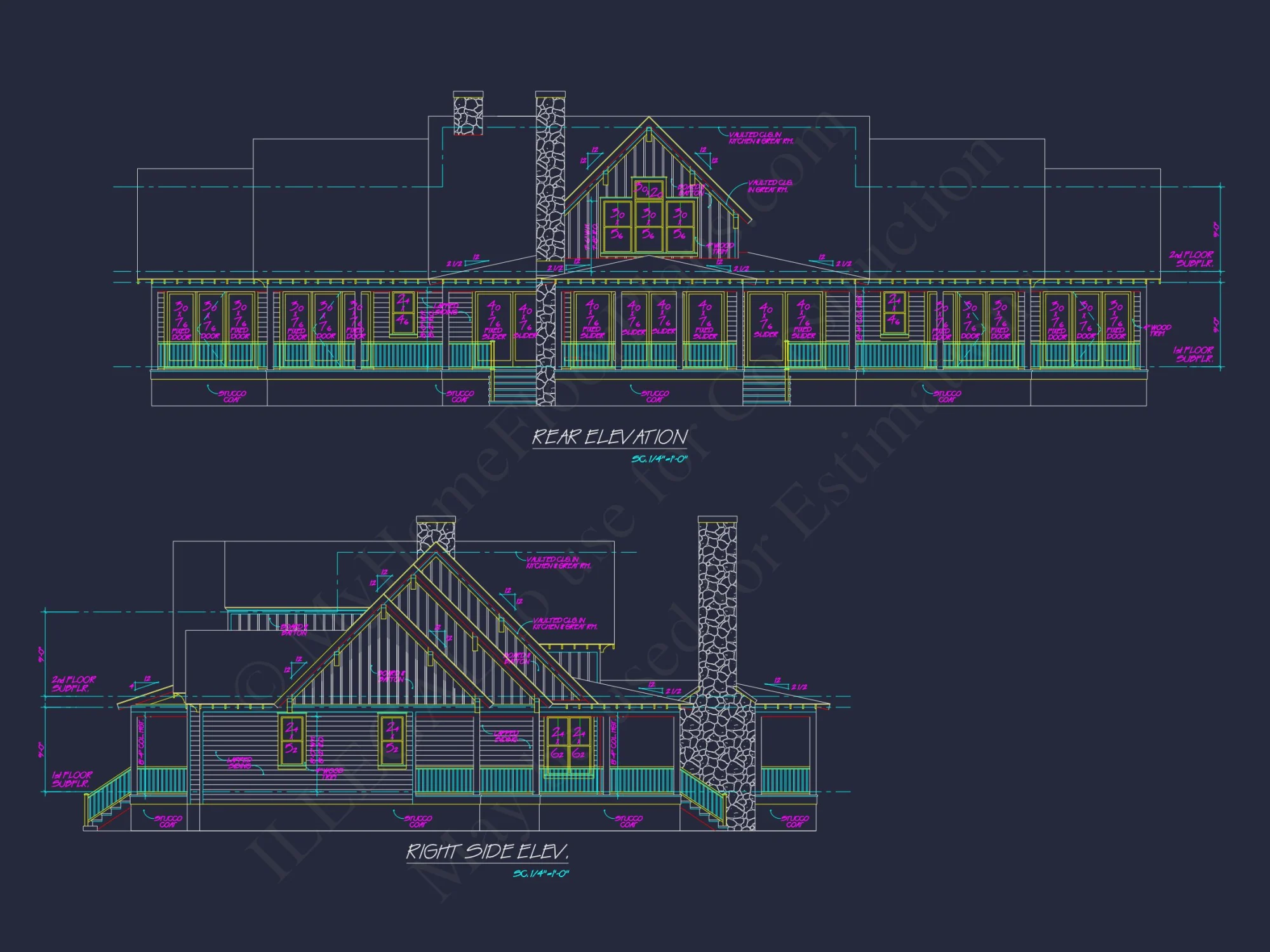 Craftsman house Plan with 4 Beds, Open Floor Plan & CAD Designs