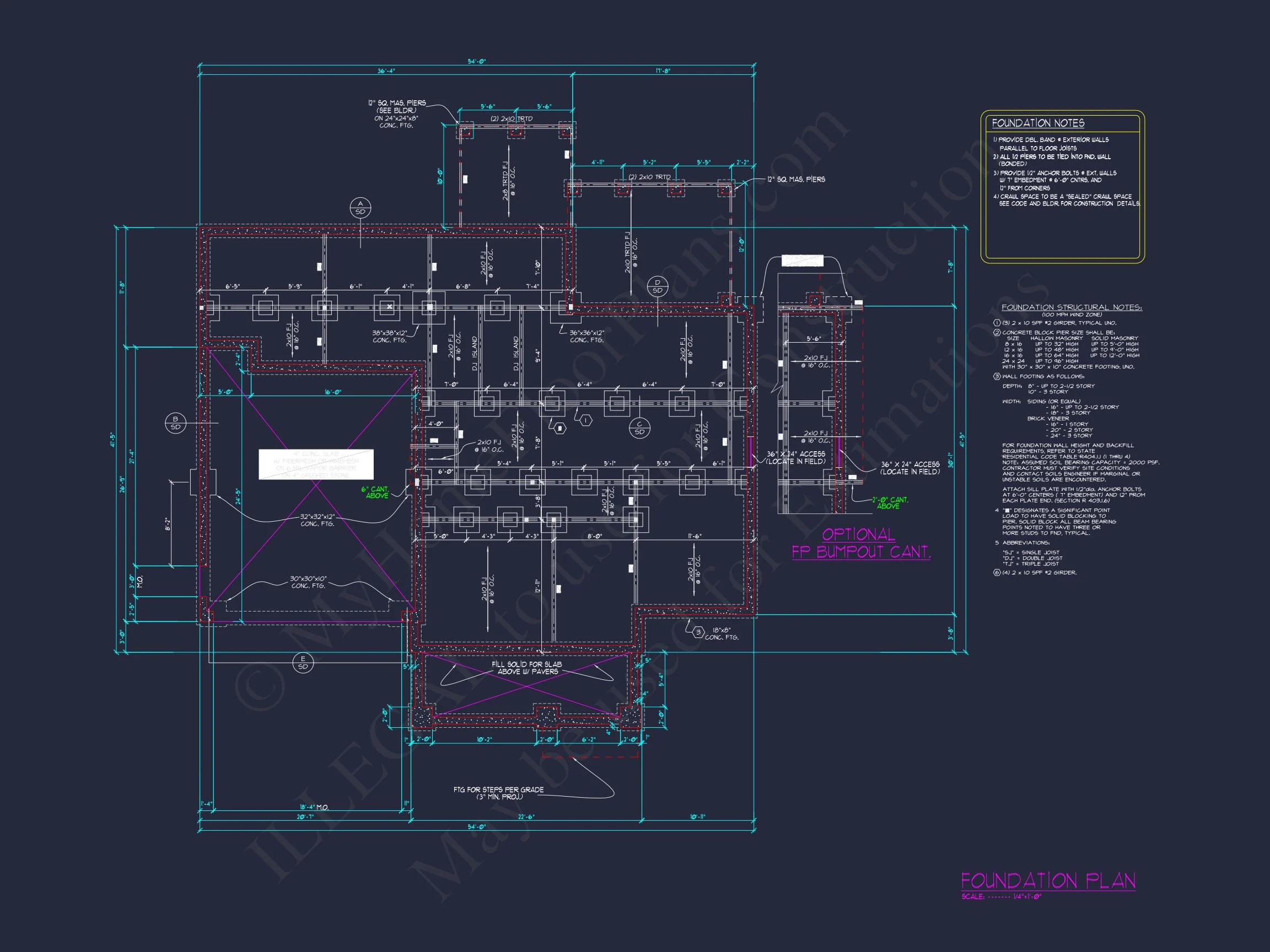 17-1191 HOUSE PLAN - Modern House Blueprint: Spacious Floor Plan & Architectural Designs 35 Modern house Blueprint: Spacious Floor Plan & Architectural Designs