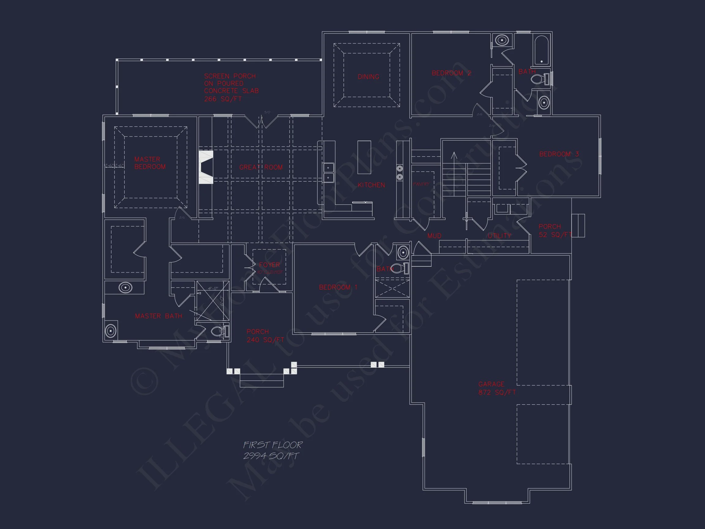 16-1601 HOUSE PLAN - Spacious House Plan: Floor & Blueprint Designs with CAD 8 Spacious house Plan: Floor & Blueprint Designs with CAD