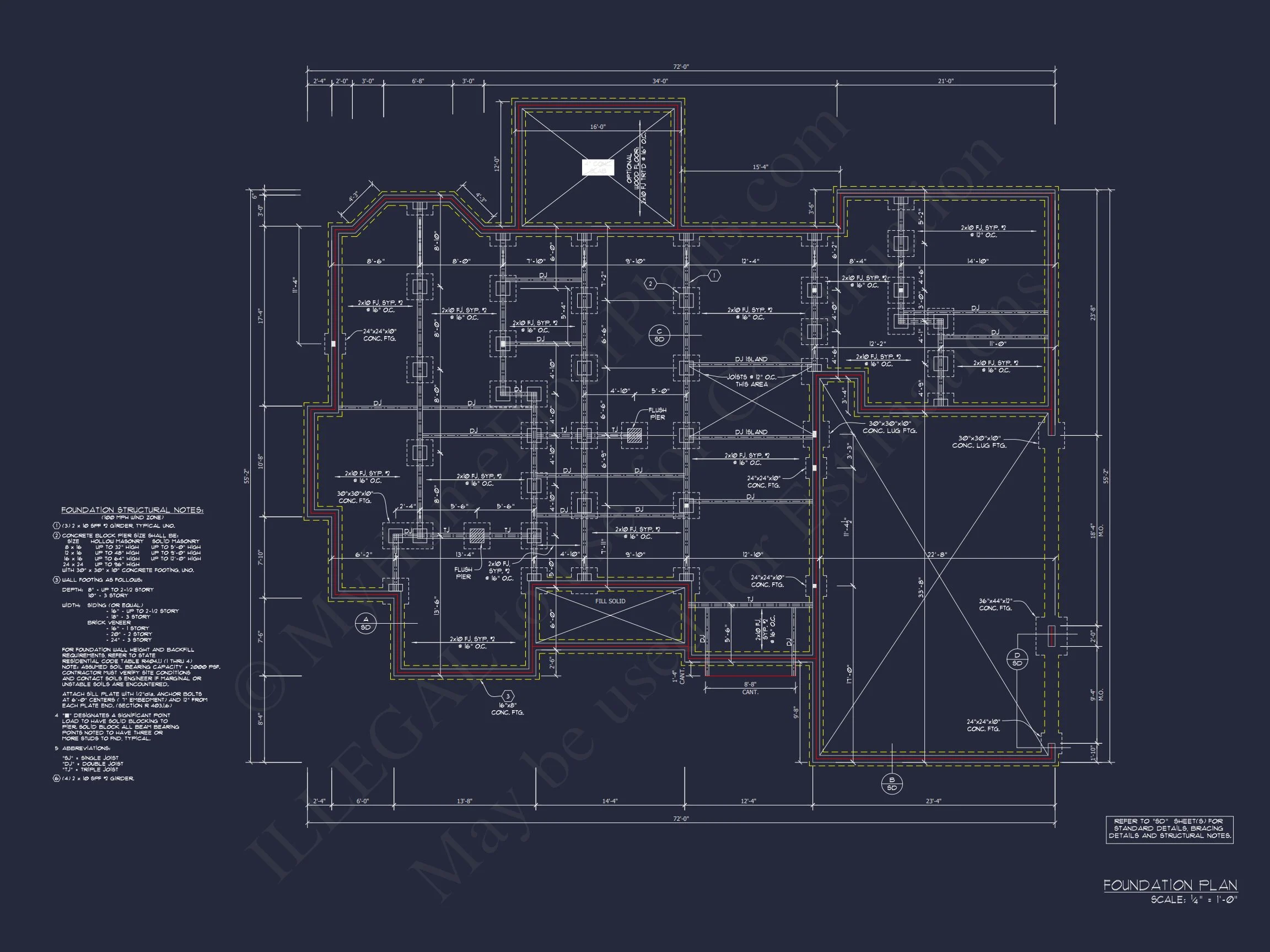 16-1246 HOUSE PLAN - Beautiful 2-Story House Blueprint with 5 Bedrooms & 3-Car Garage 37 Beautiful 2-Story house Blueprint with 5 Bedrooms & 3-Car Garage