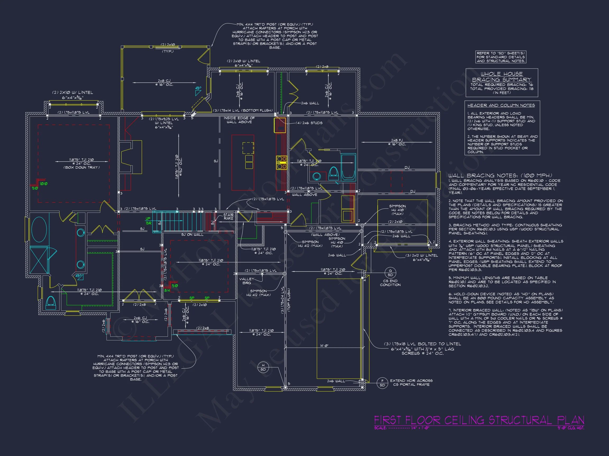 15-2012 HOUSE PLAN - Custom House Plan with 4 Beds, 4 Baths, and 3-Car Garage 11 Custom house Plan with 4 Beds, 4 Baths, and 3-Car Garage
