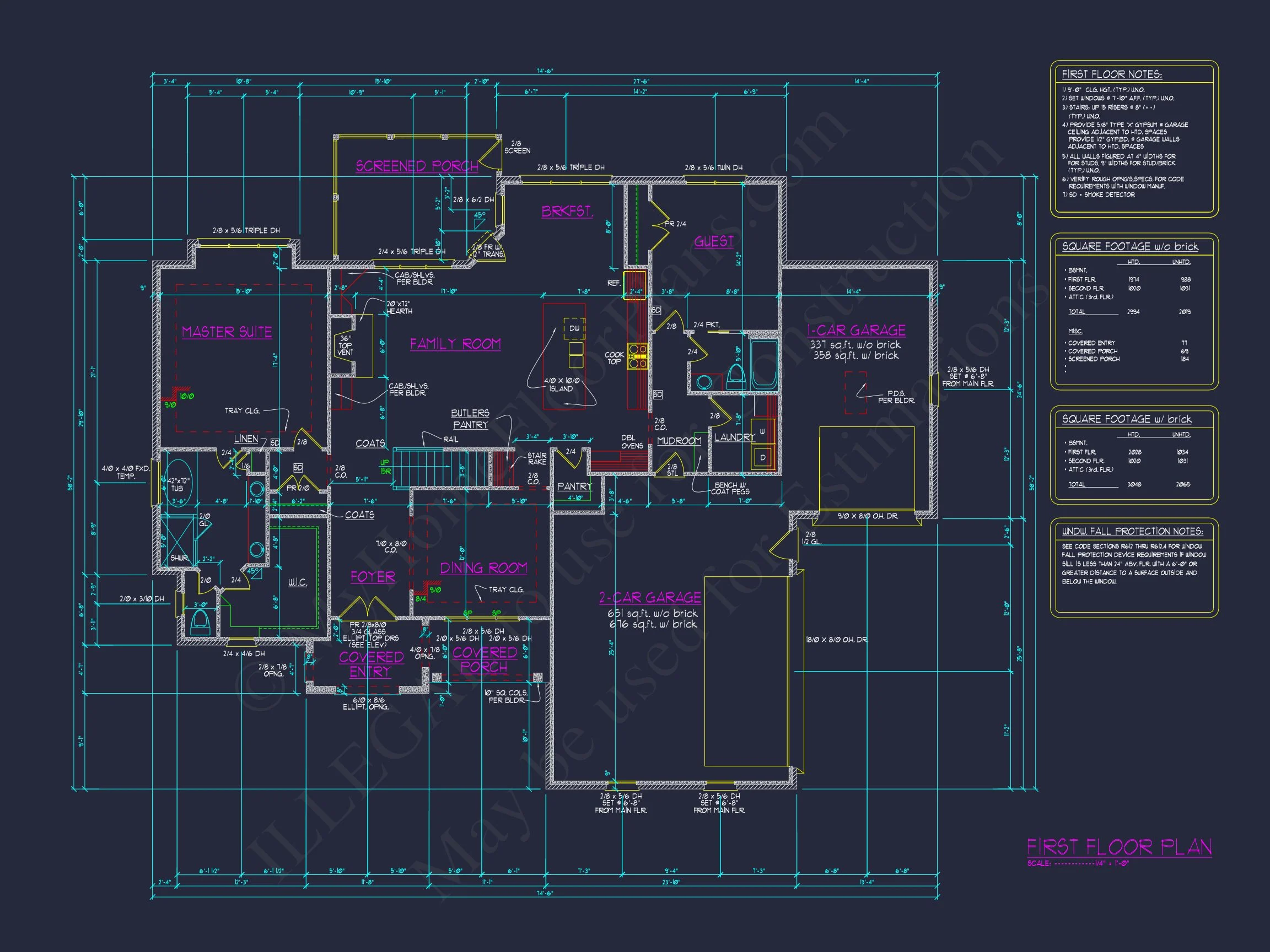 15-2012 HOUSE PLAN - Custom House Plan with 4 Beds, 4 Baths, and 3-Car Garage 8 Custom house Plan with 4 Beds, 4 Baths, and 3-Car Garage